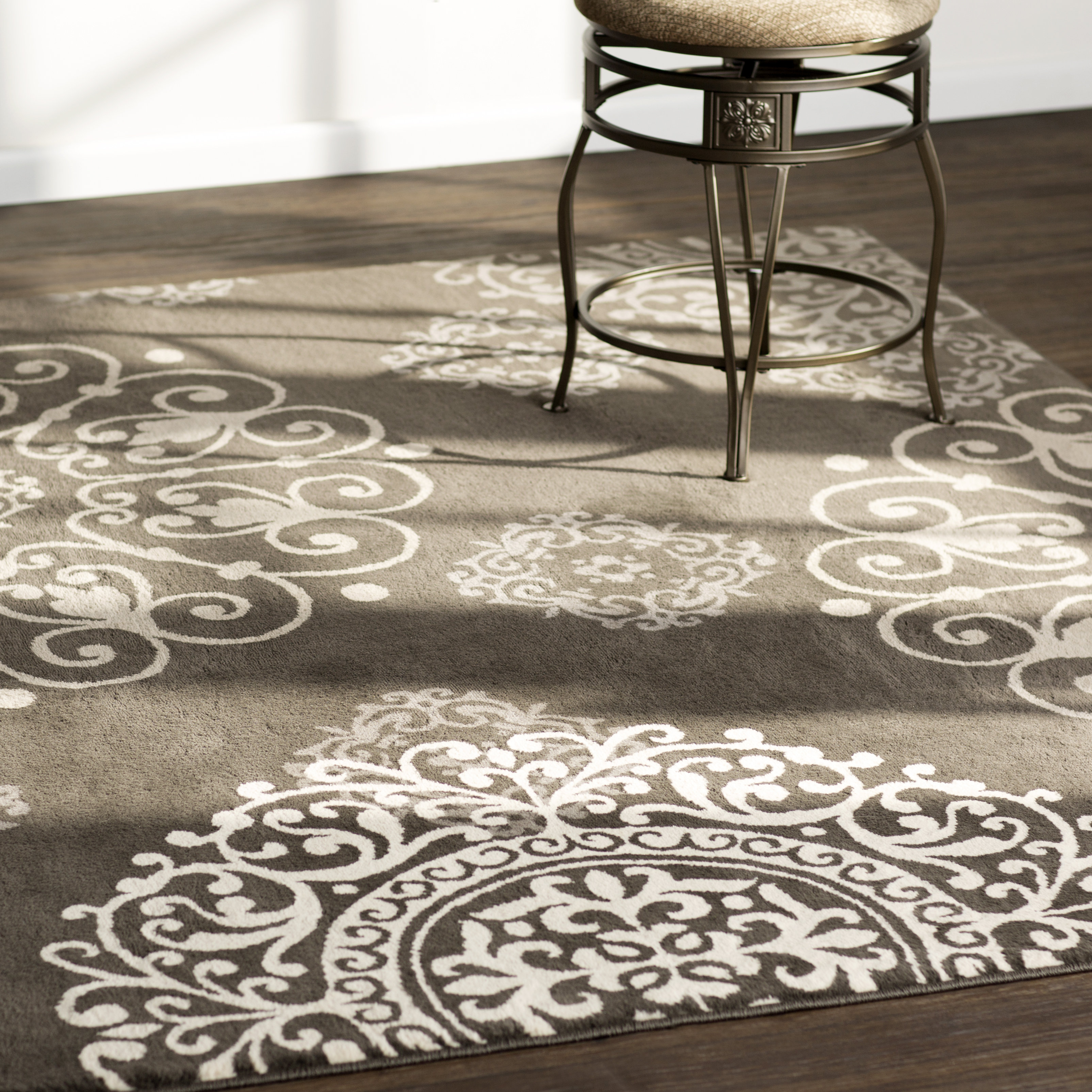 Three Posts Virgil Taupe Area Rug & Reviews Wayfair