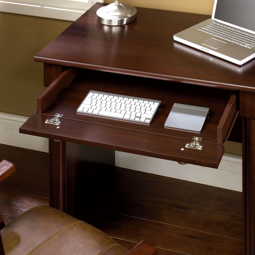 Three Posts Orviston Computer Desk with Keyboard Tray & Reviews Wayfair