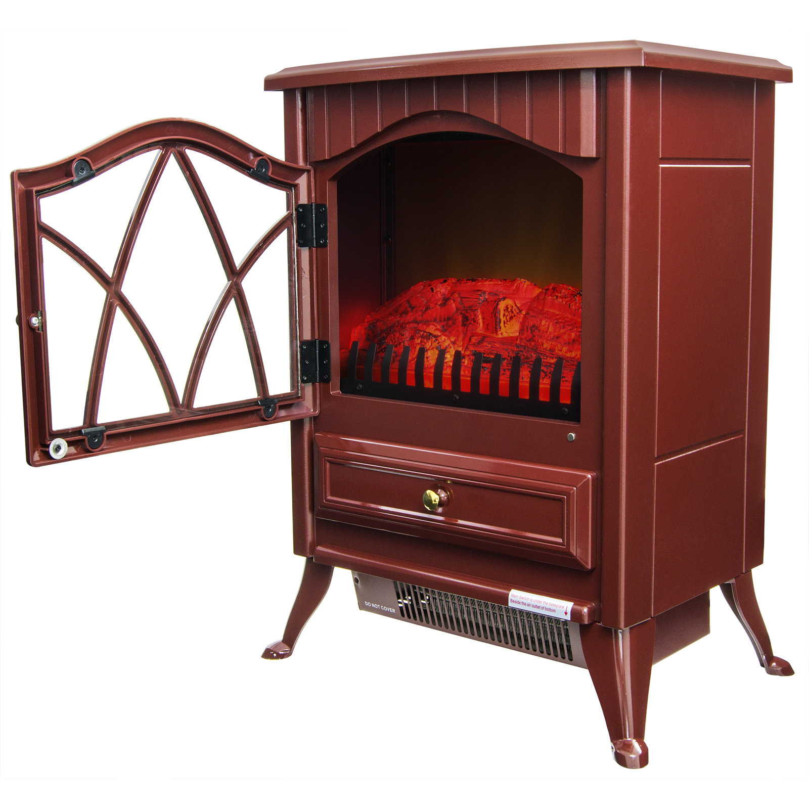 Electric Heater For 400 Square Feet AKDY Freestanding 400 Square Foot Electric Fireplace Stove Heater