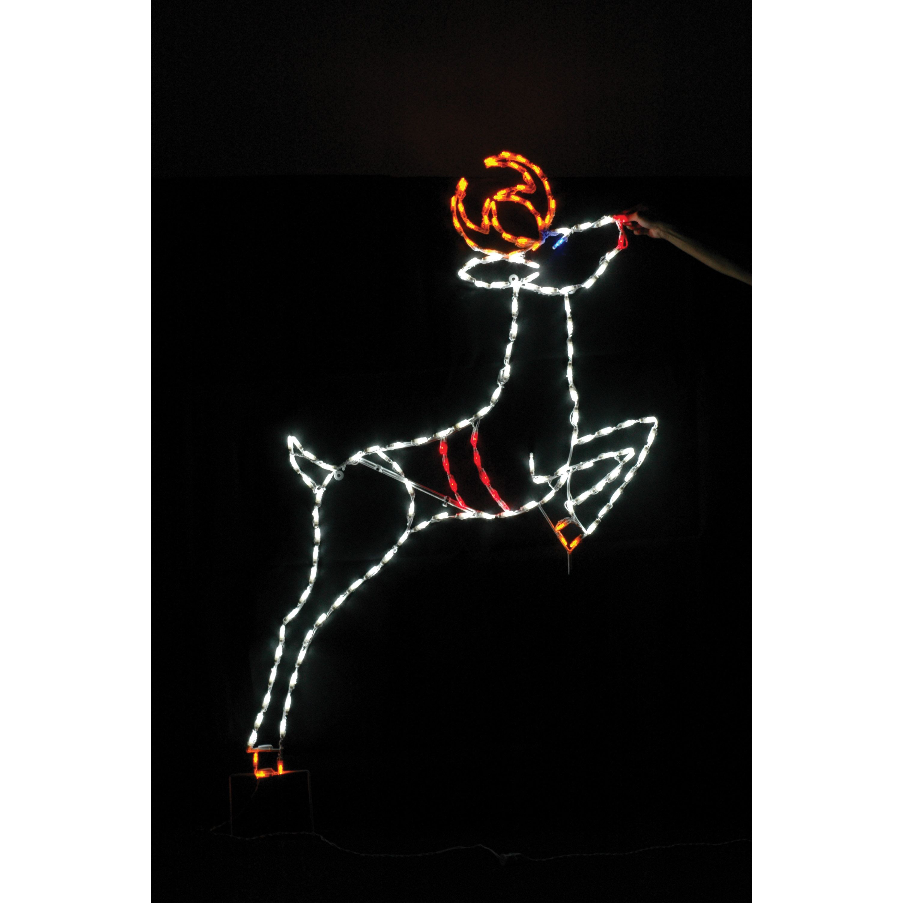 Leaping Reindeer LED Light Wayfair