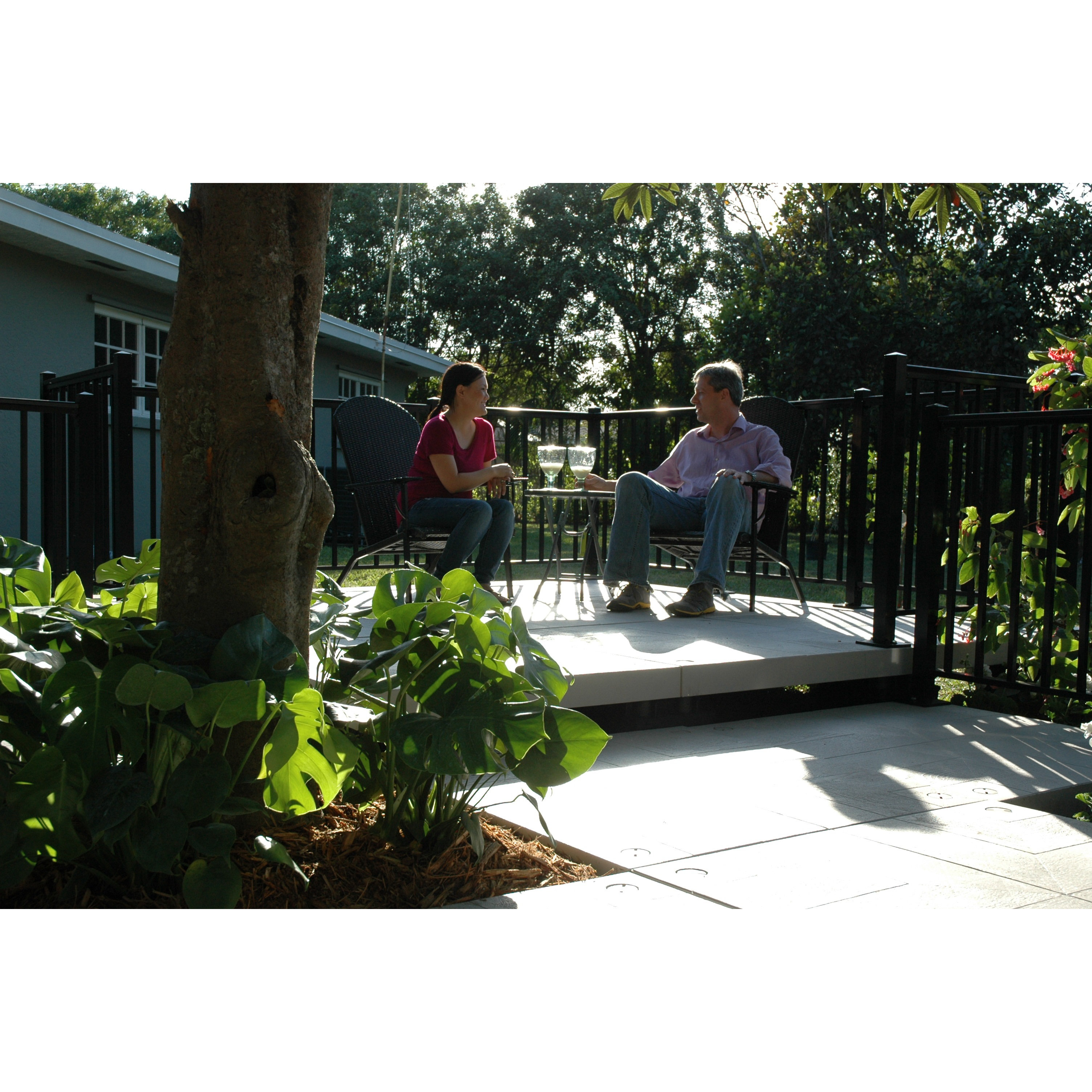 100 sq. ft. Patio Deck Starter Kit Wayfair