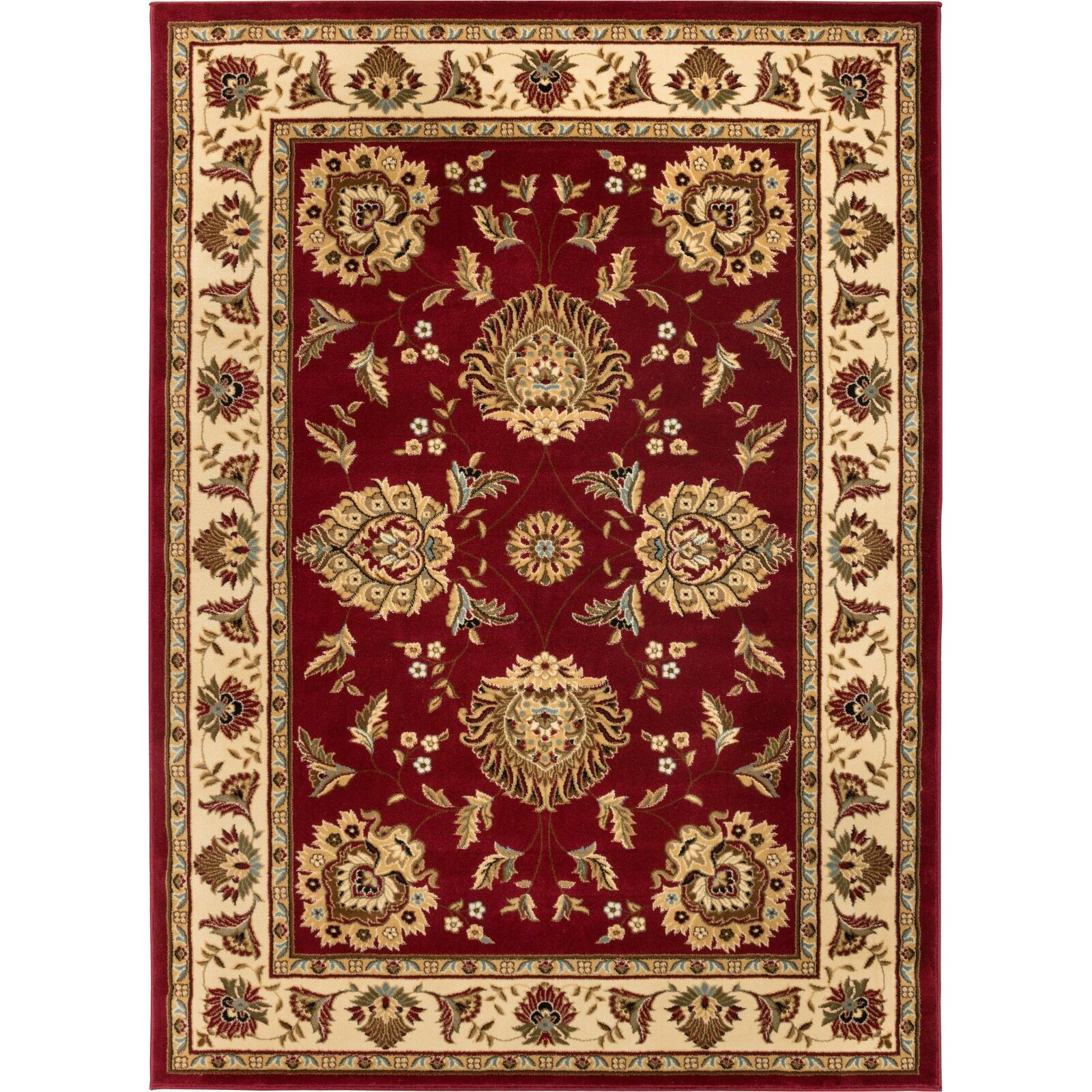 Timeless Abbasi Red Area Rug | Wayfair