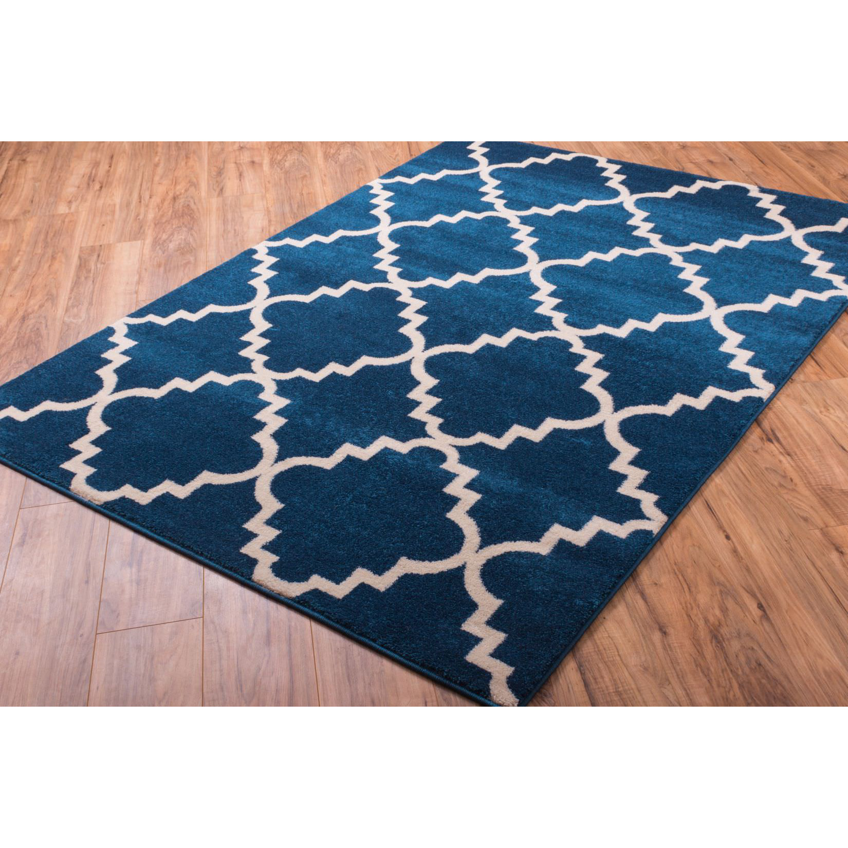 Well Woven Sydney Lulu'S Lattice Blue Area Rug & Reviews Wayfair