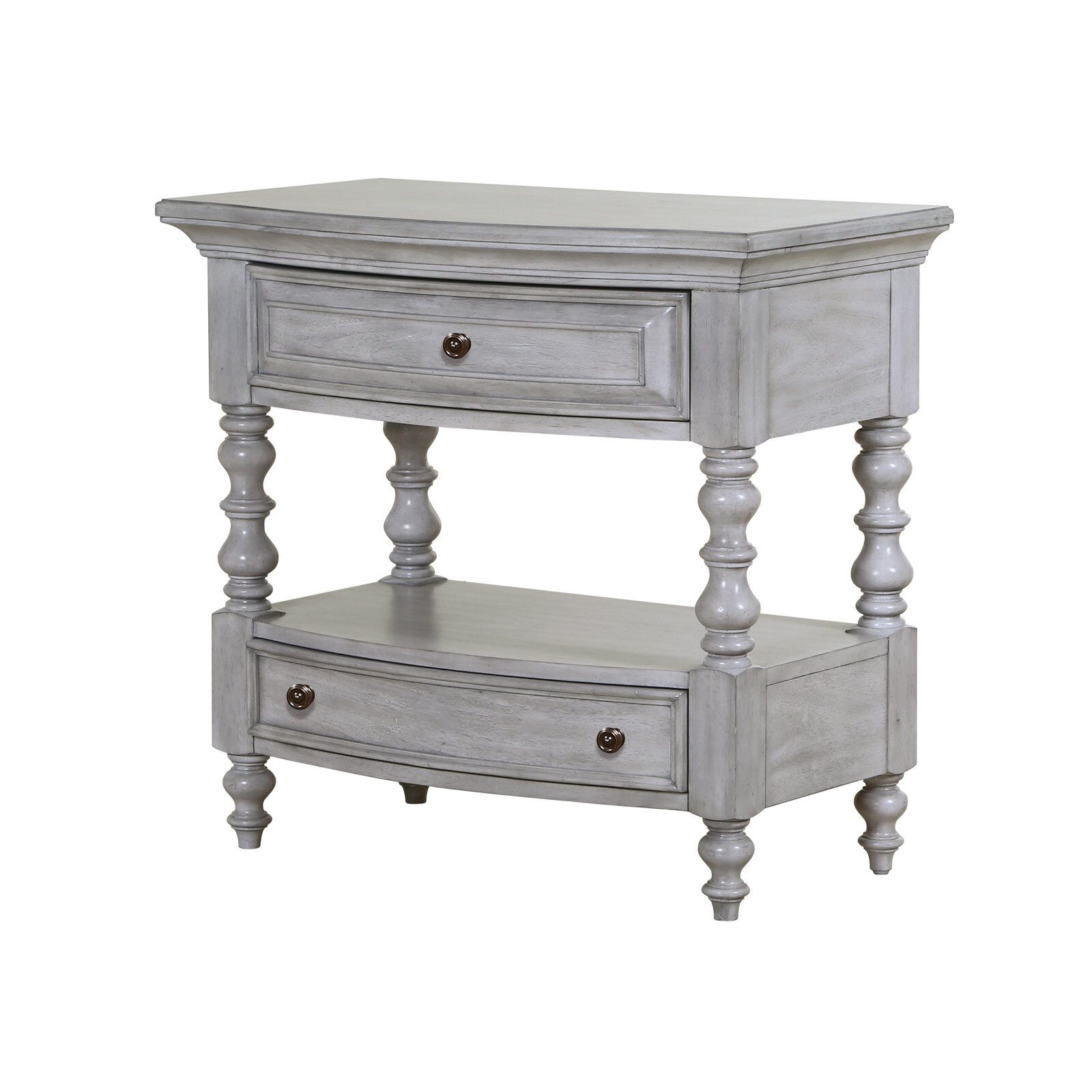 Windsor Lane 2 Drawer Nightstand | Wayfair