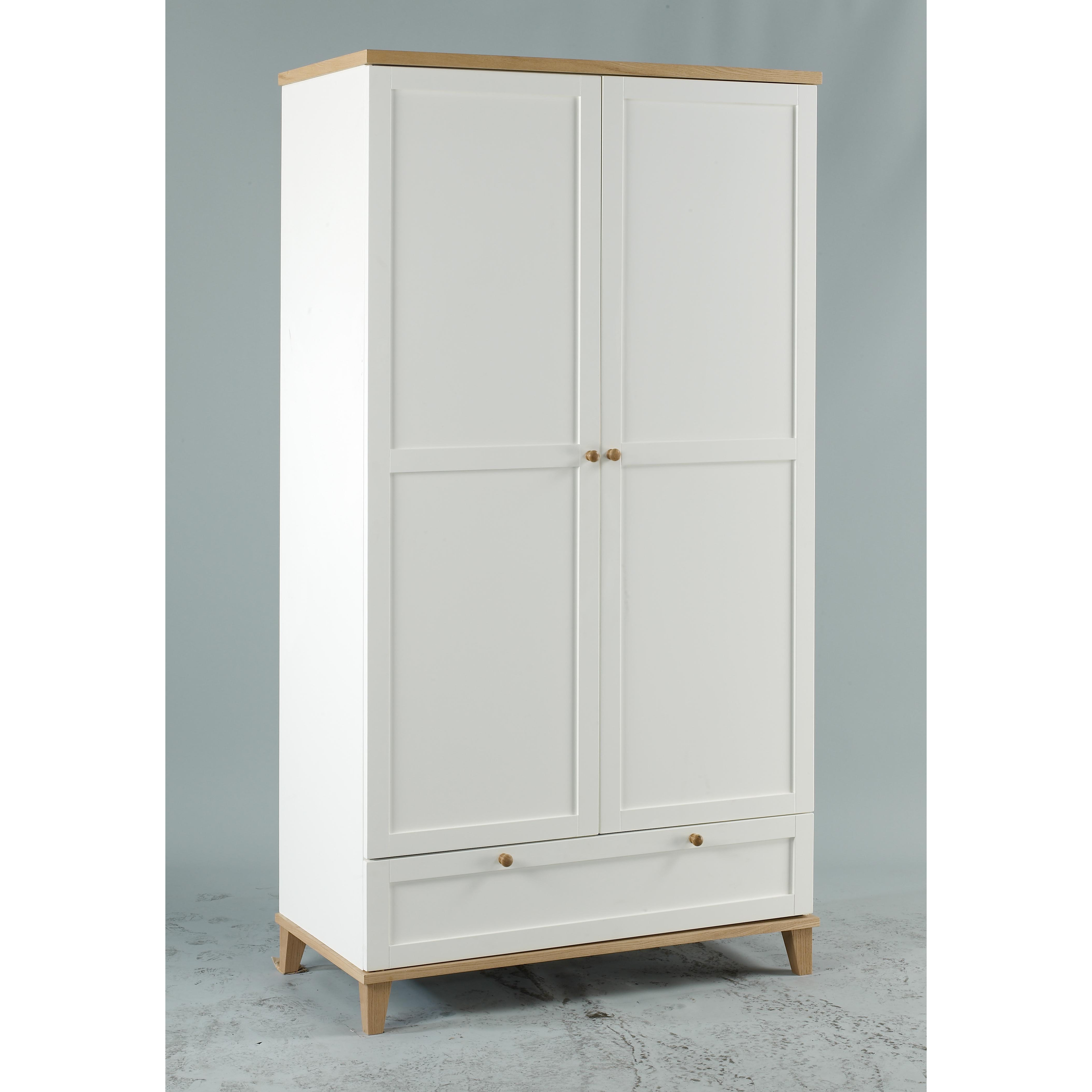 All Home Rochdale 2 Door Wardrobe & Reviews Wayfair UK