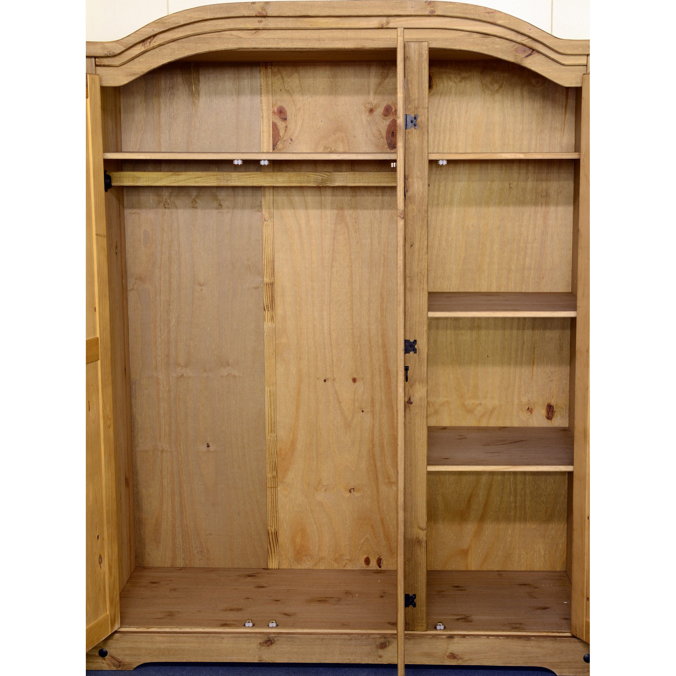 Home & Haus Corona 3 Door Wardrobe & Reviews Wayfair UK