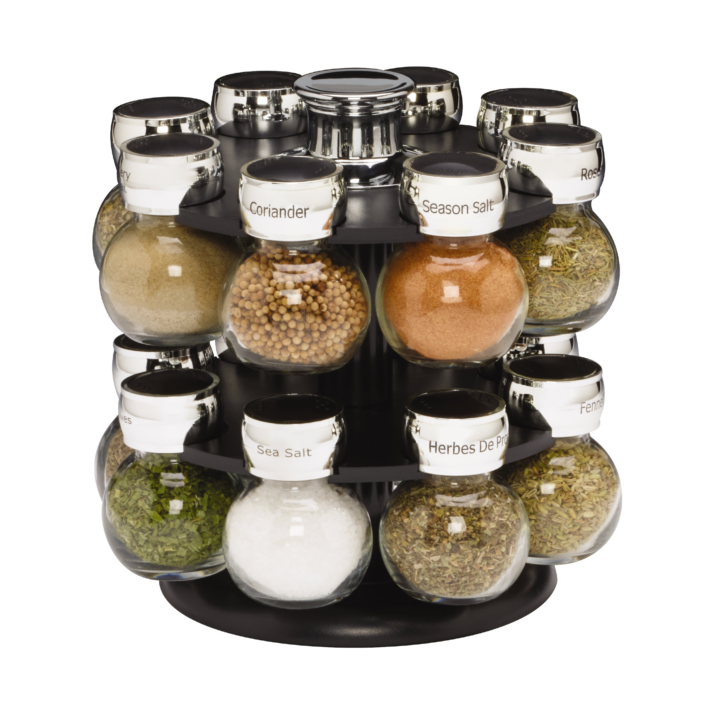 Kamenstein 16 Jar Ellington Spice Carousel & Reviews Wayfair