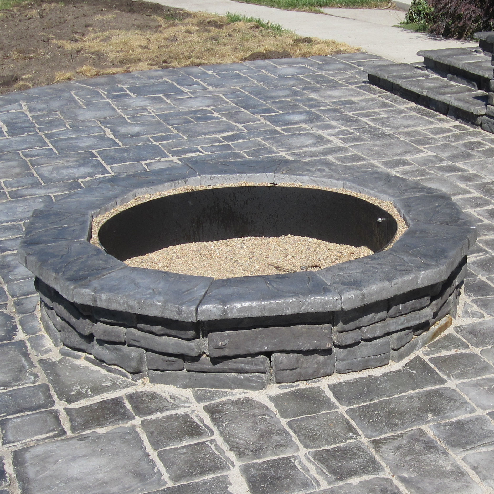 Natural Concrete Products Co Random Stone Fire Pit & Reviews Wayfair.ca
