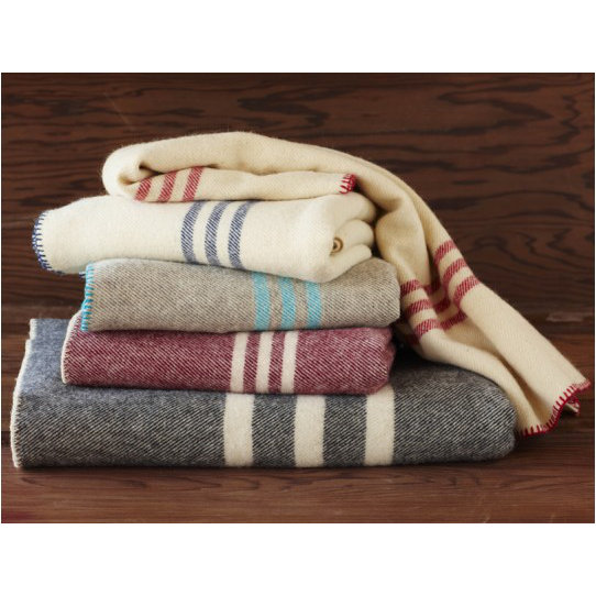Coyuchi Striped Wool Throw Blanket & Reviews Wayfair