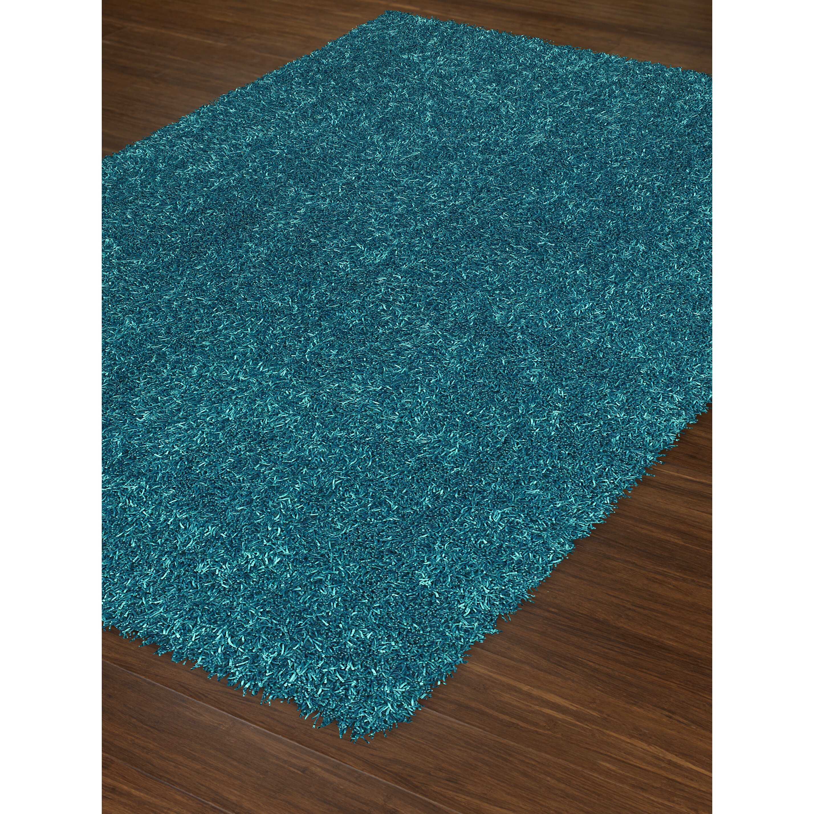 Bright Lights Teal Area Rug | Wayfair