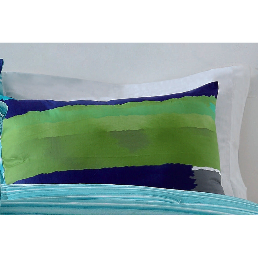 Style 212 Watercolor Blue Comforter Set in Blue & Green & Reviews Wayfair