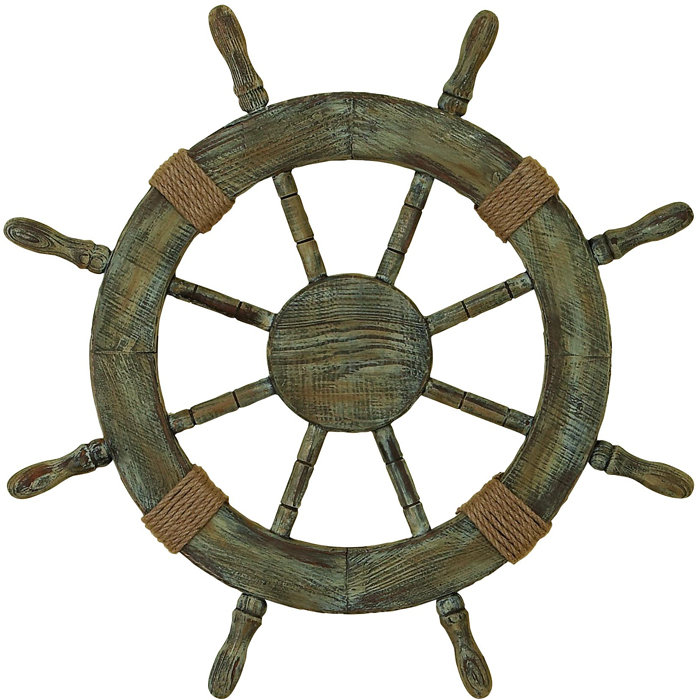 Rope Ship Wheel Wall Decor Joss & Main