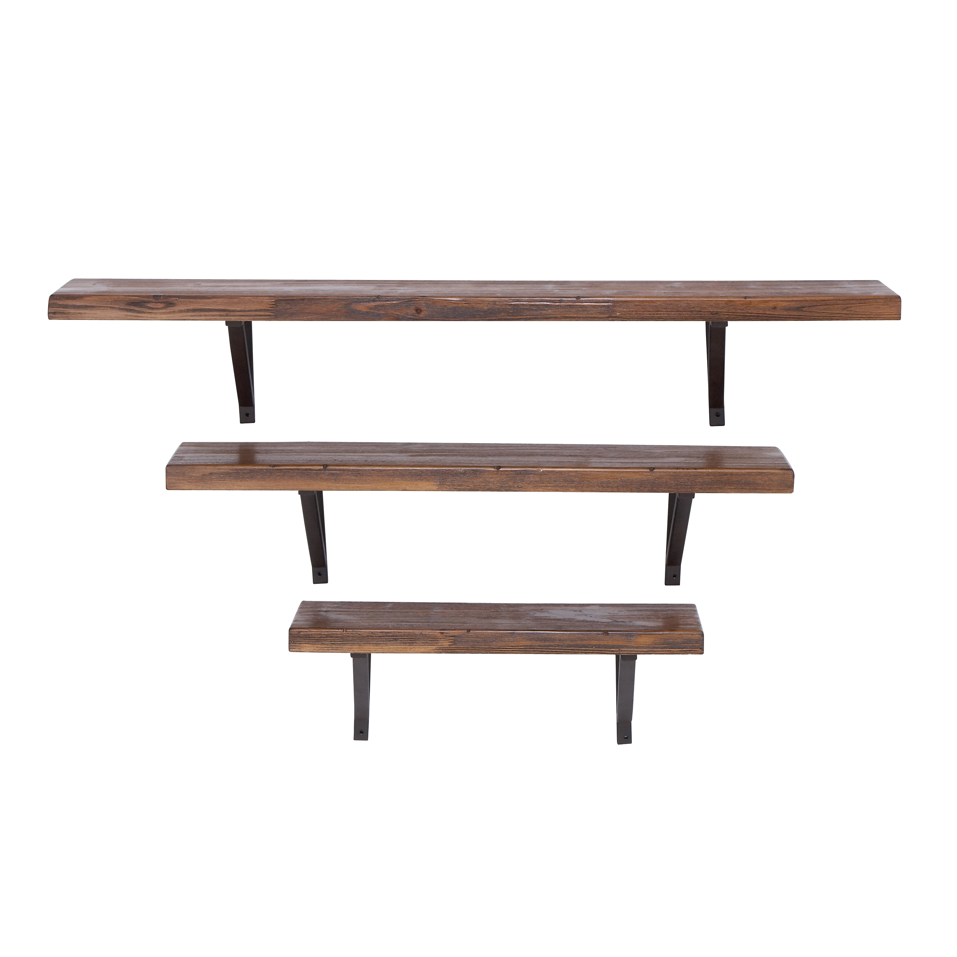 3 Piece Metal Wall Shelf Set Wayfair