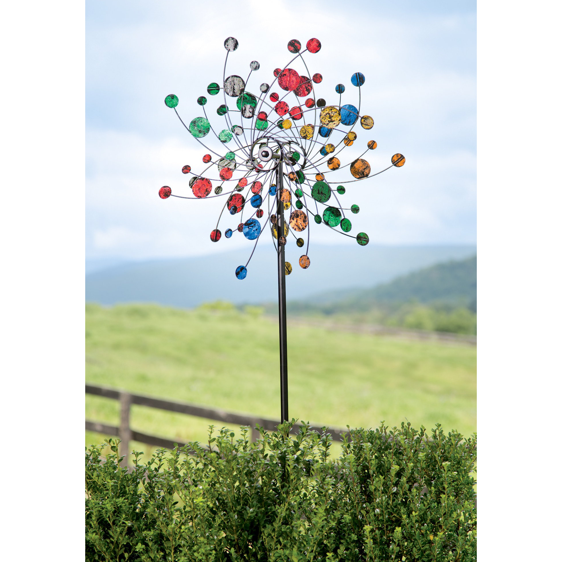 Plow & Hearth Confetti Wind Spinner & Reviews Wayfair