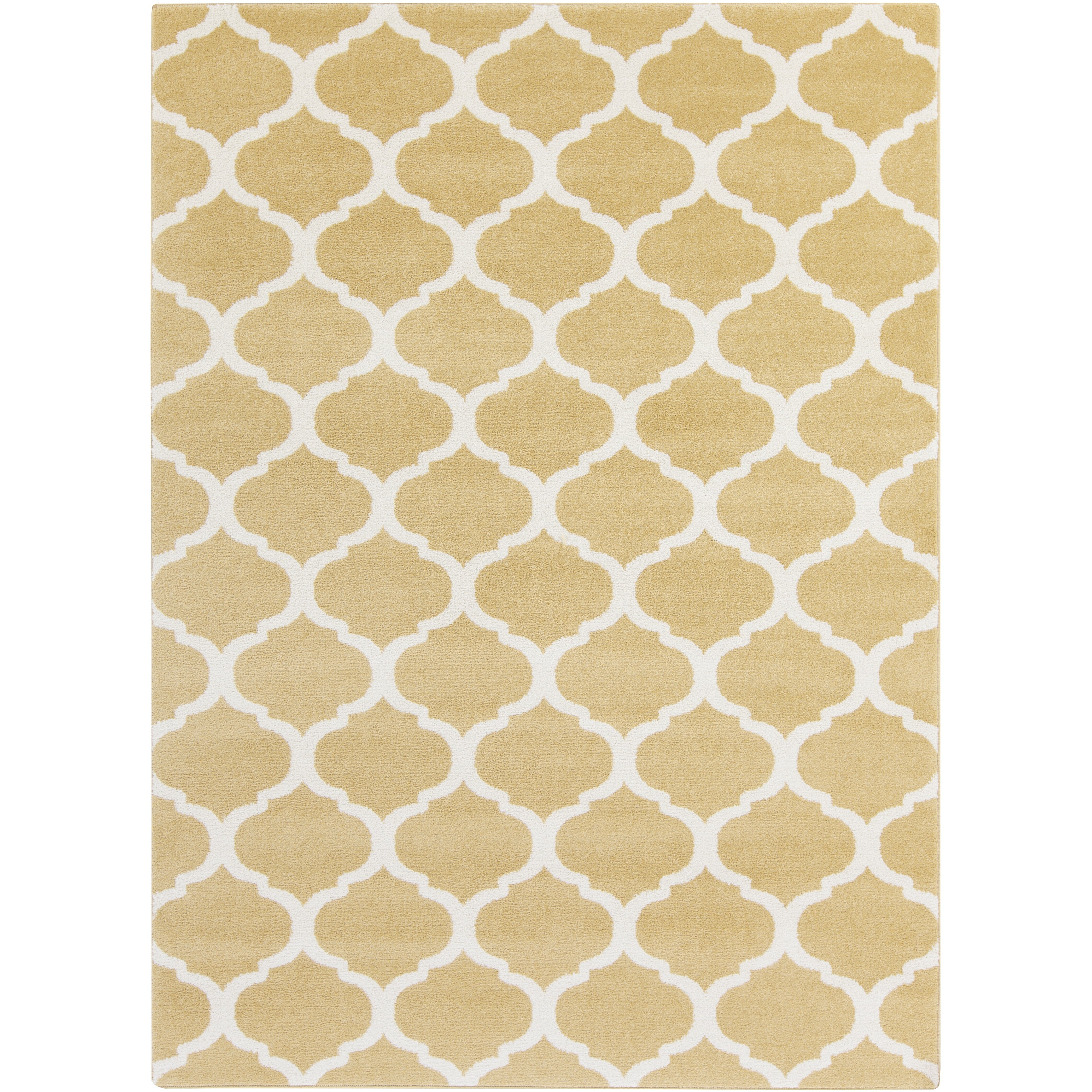 Horizon Gold Geometric Area Rug | Wayfair