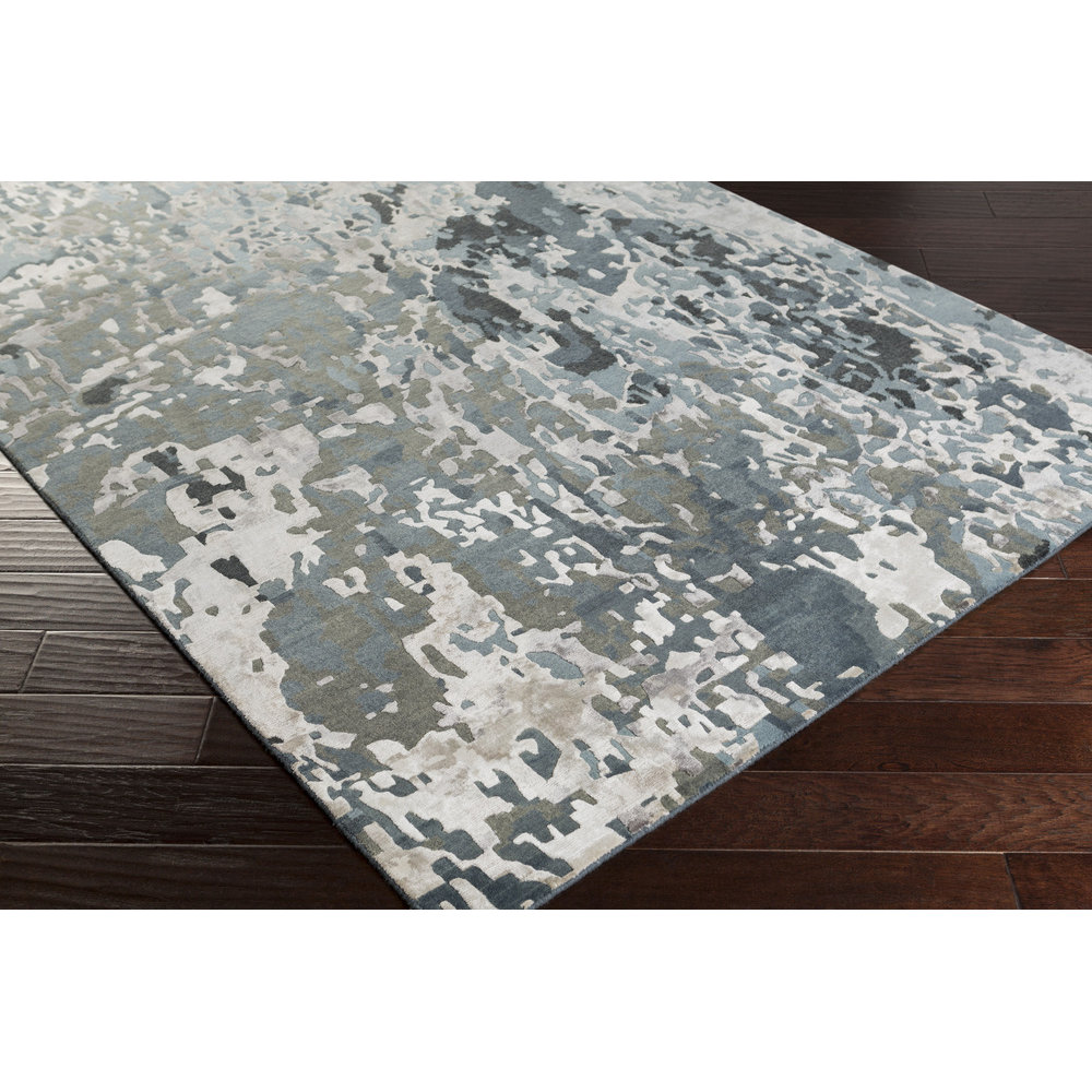 Chemistry Charcoal/Gray Area Rug Wayfair