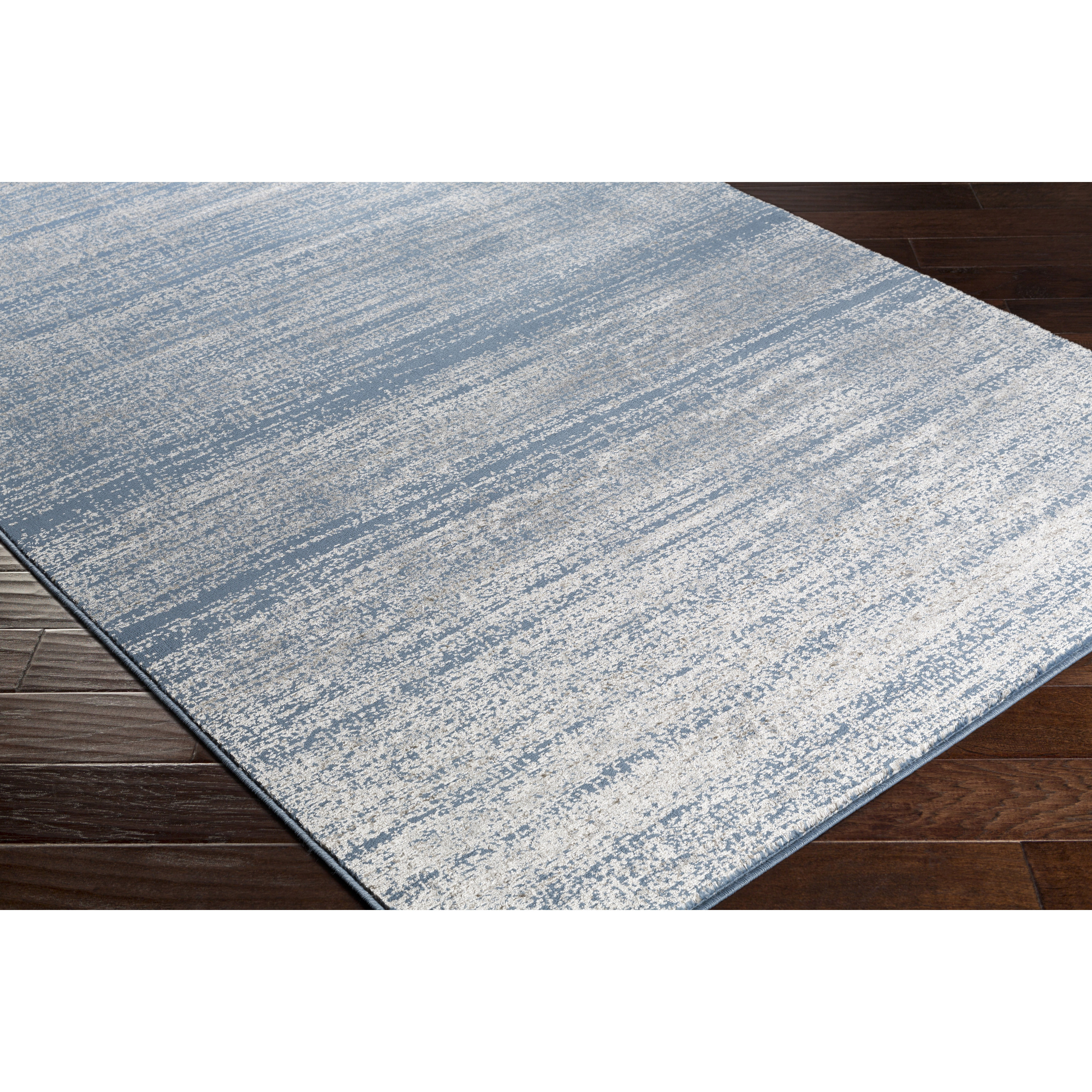 Tanis Teal & Gray Area Rug Wayfair