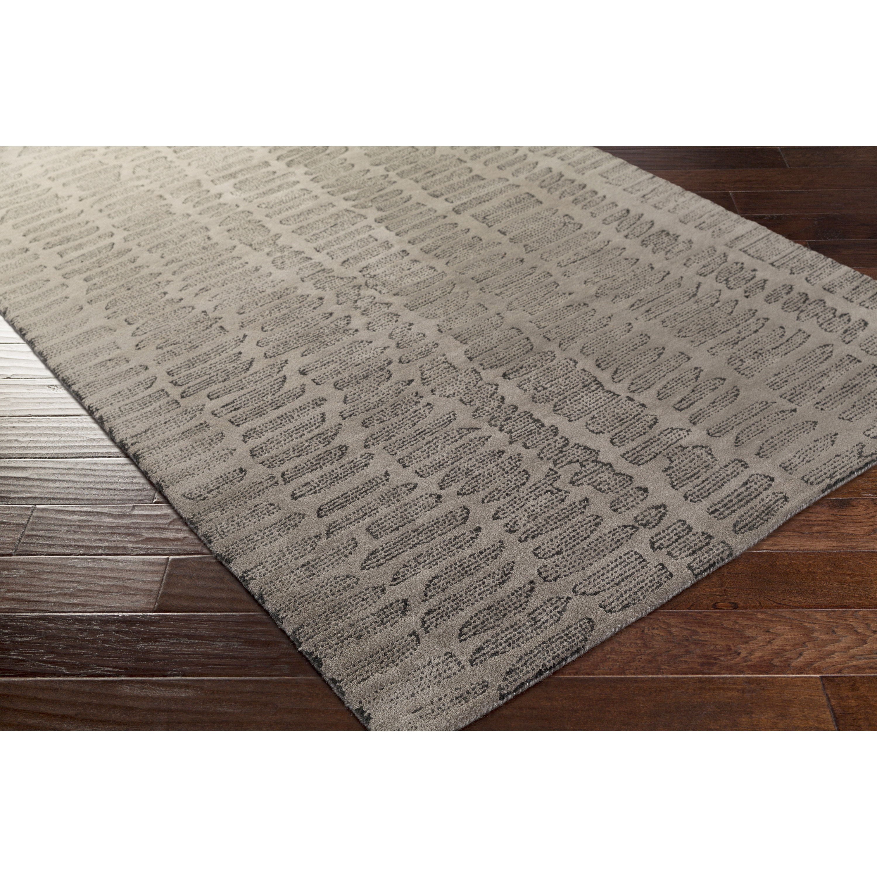 Mcnelly Gray & Charcoal Area Rug Wayfair