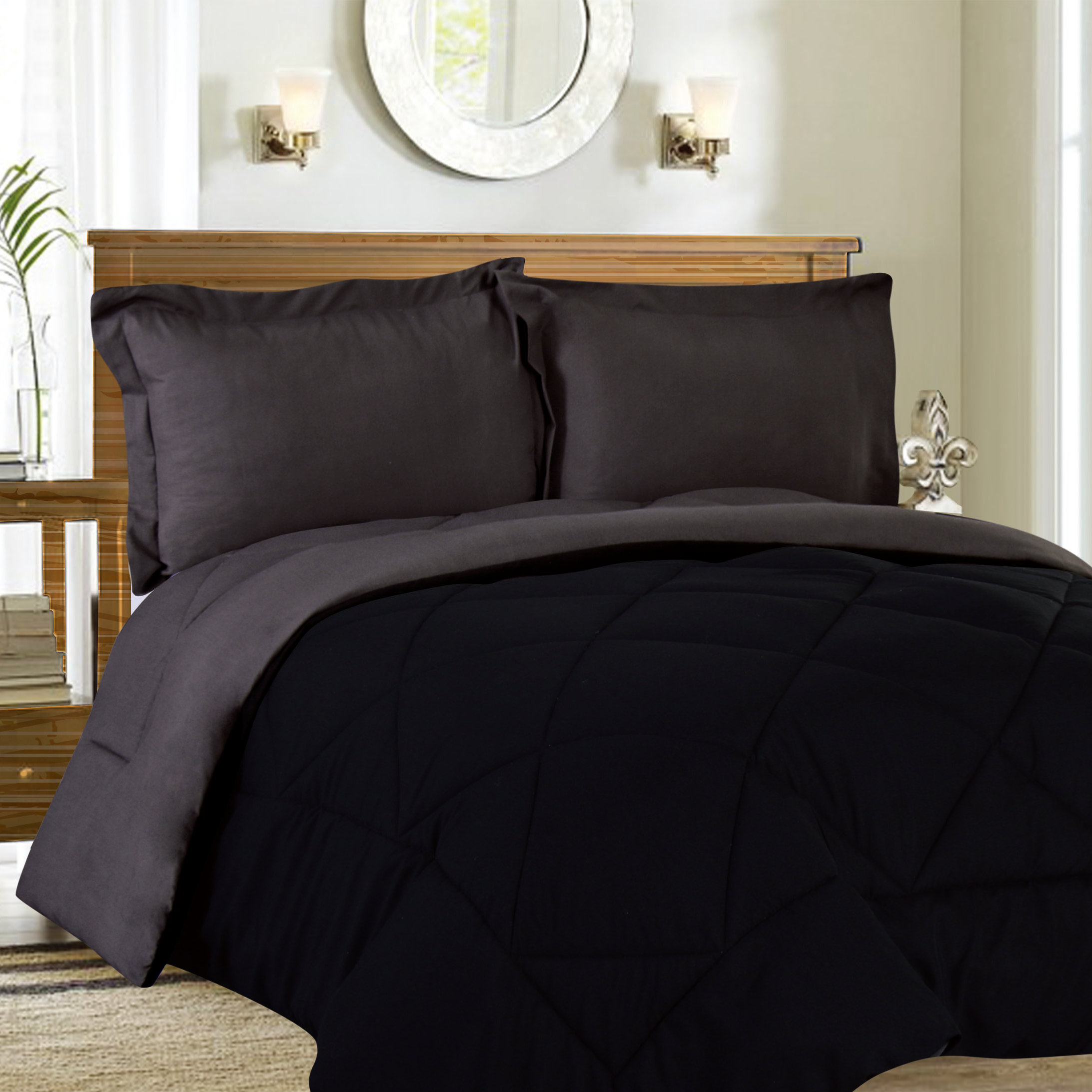 3 Piece Comforter Set Wayfair