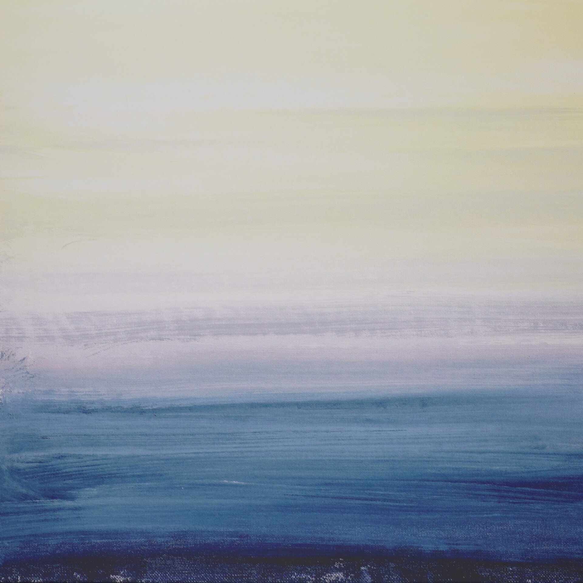 Sea Fog Painting Print on Wrapped Canvas | Wayfair