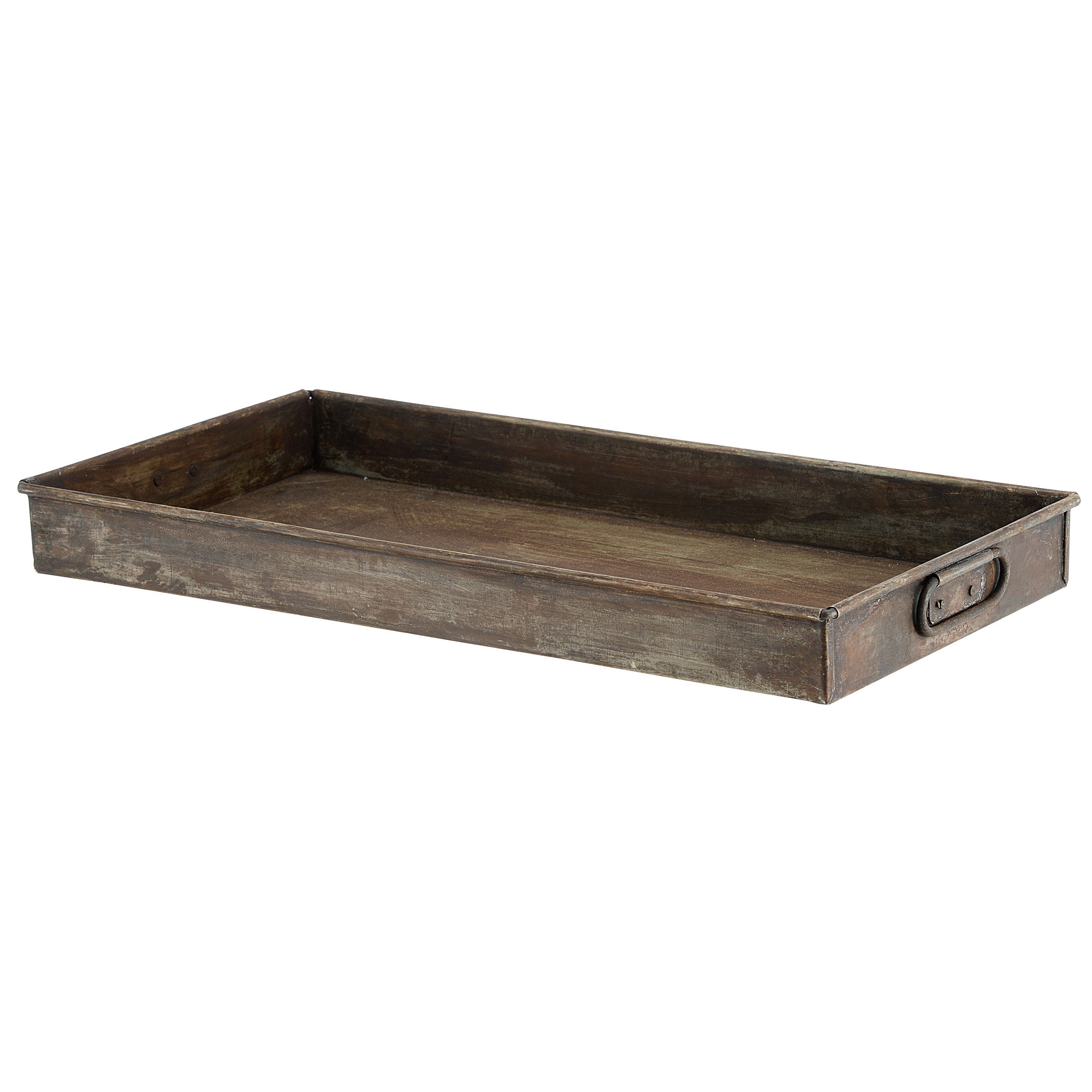 Mercury Row Rectangular Metal Serving Tray & Reviews Wayfair