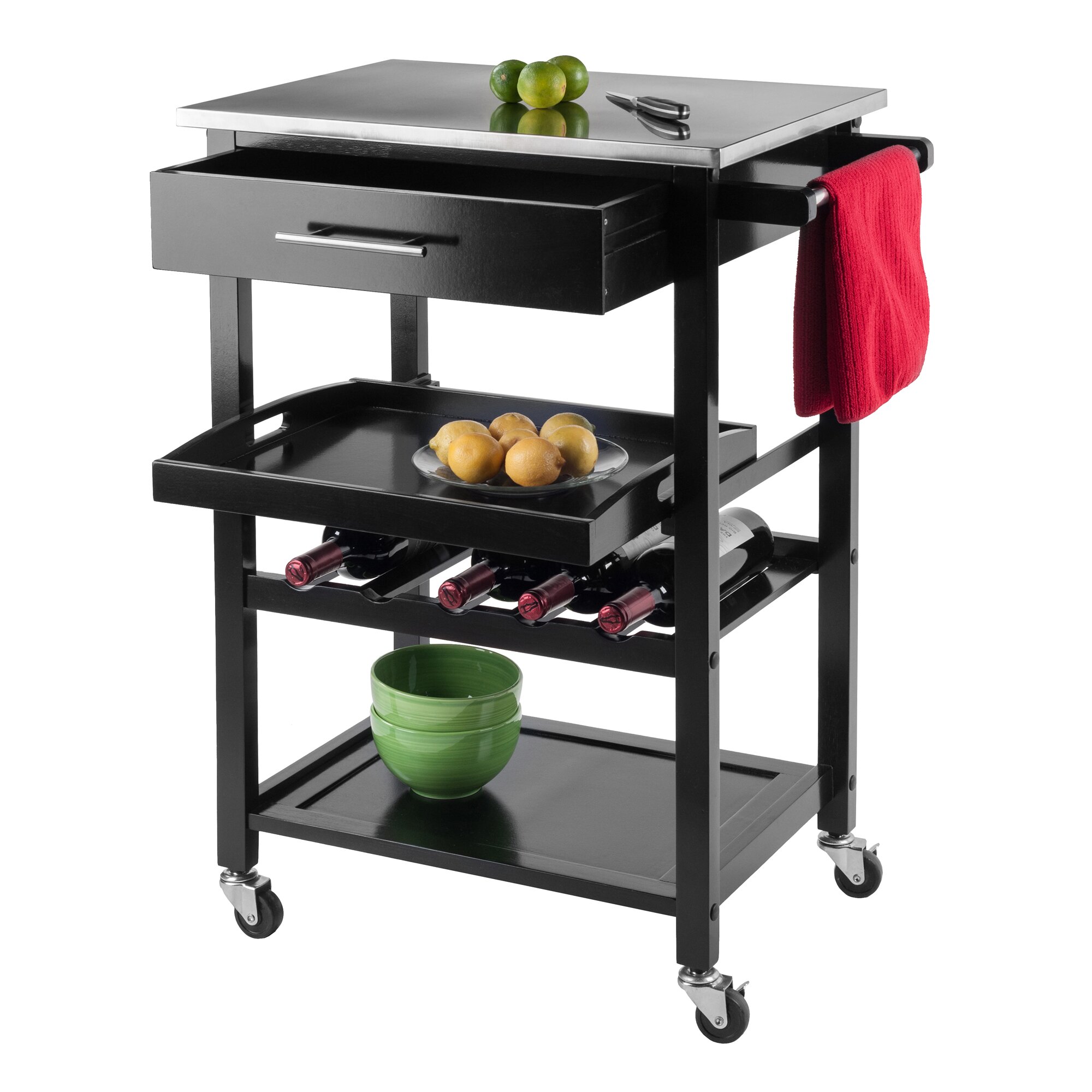 Hyperion Serving Cart | Wayfair