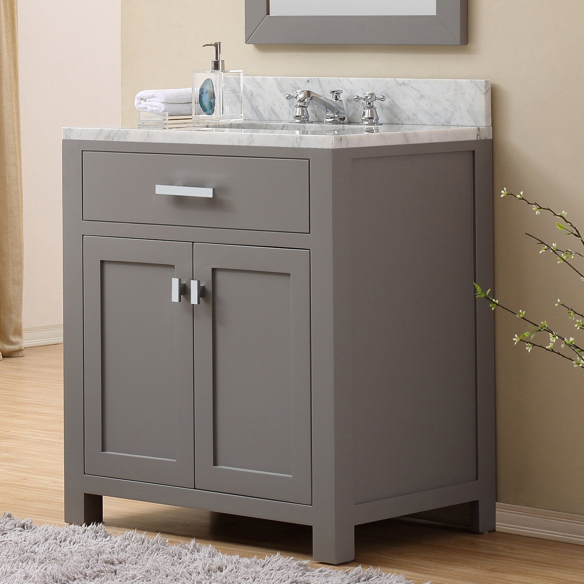 Mercury Row Celeste 30" Single Sink Bathroom Vanity Set & Reviews Wayfair