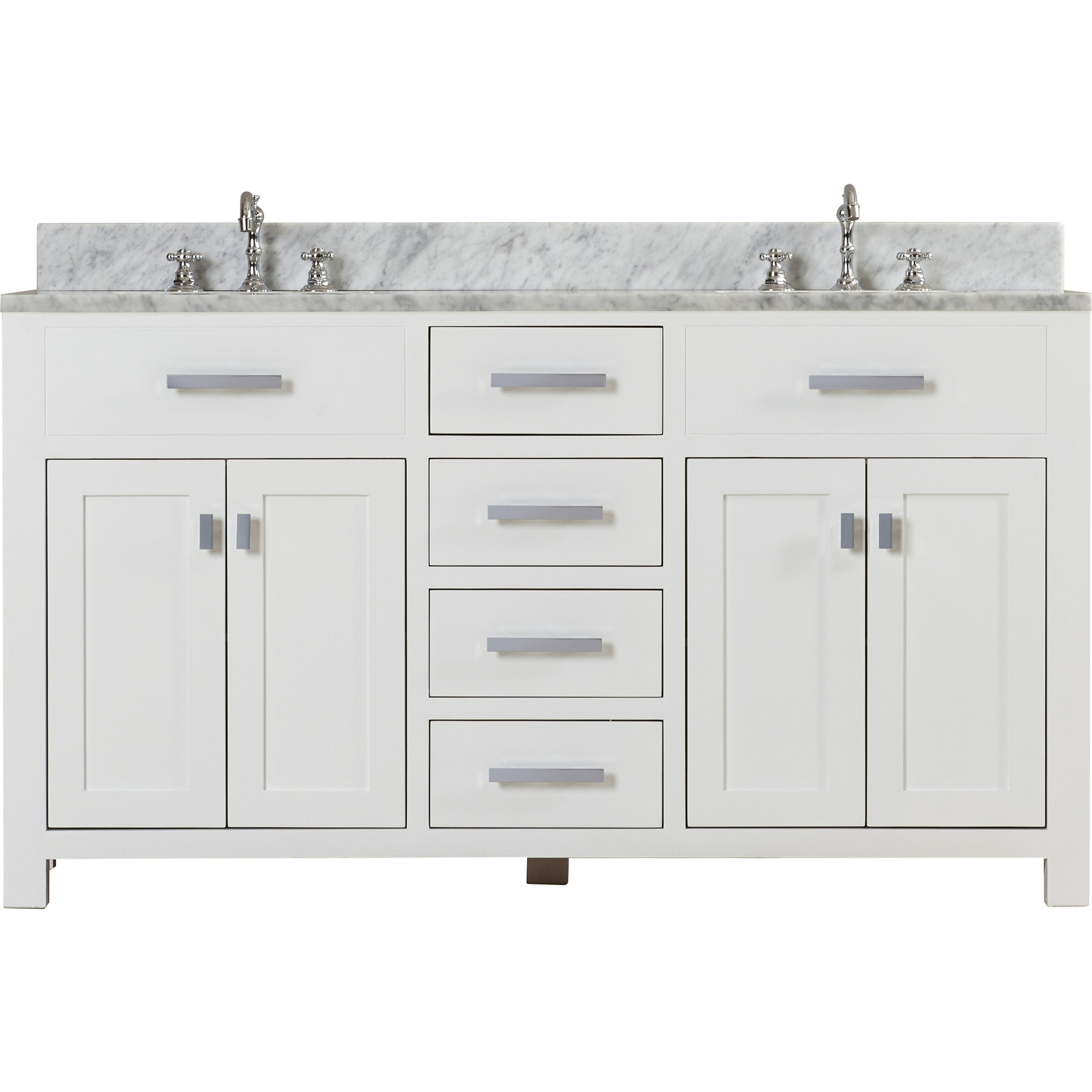 Mercury Row Celeste 60" Double Bathroom Vanity Set & Reviews Wayfair