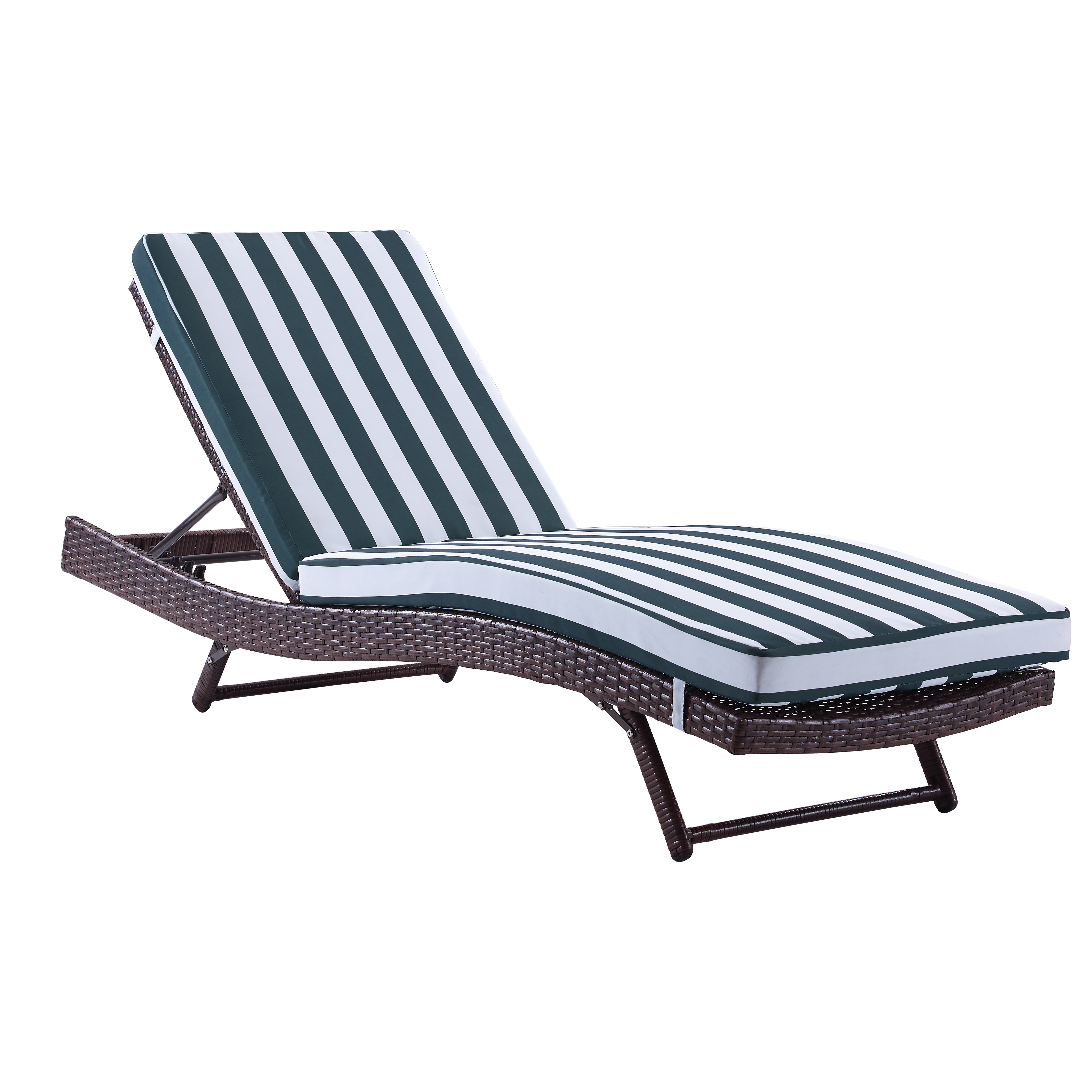 Patio Lounger with Cushion Wayfair