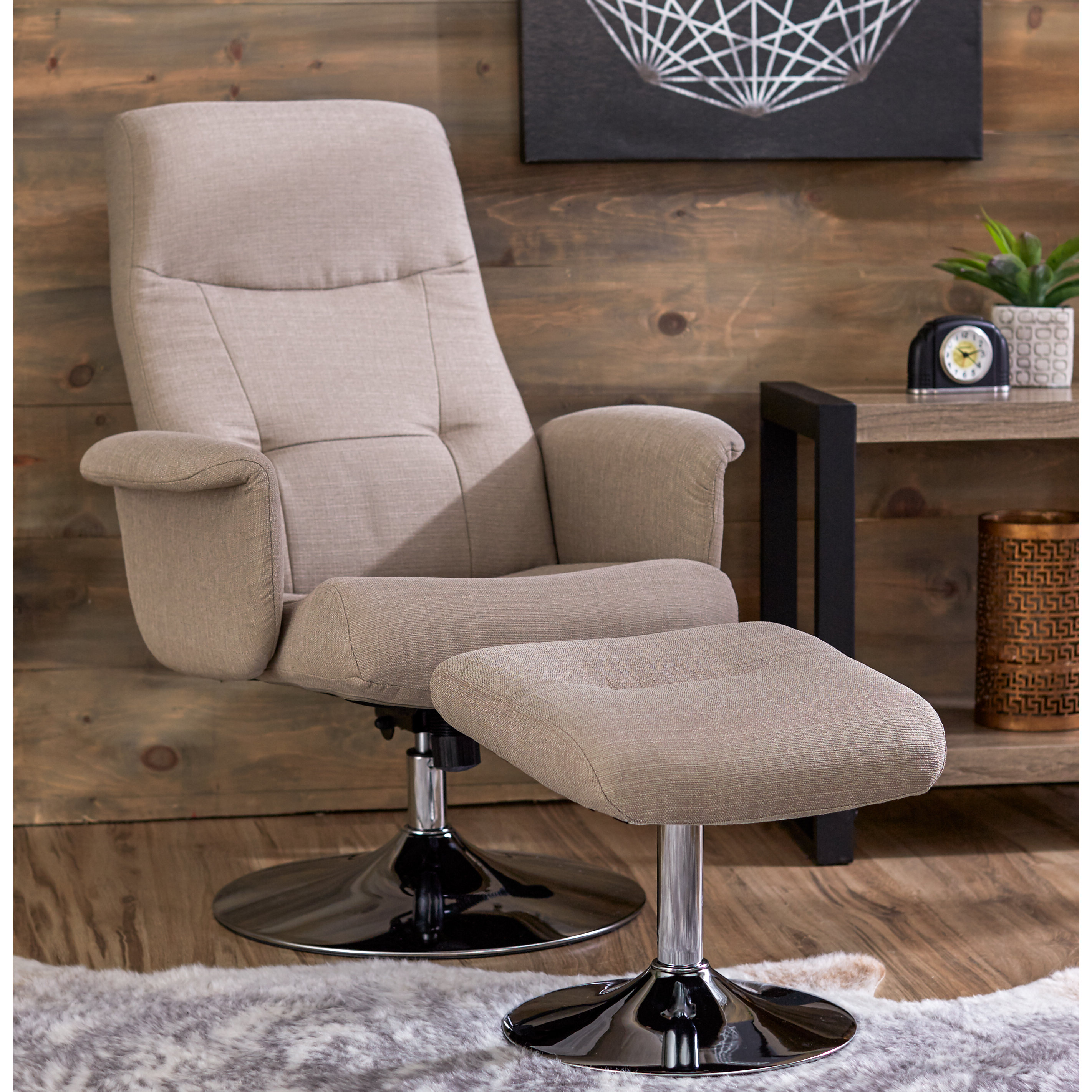 Dahna Arm Chair and Ottoman Wayfair