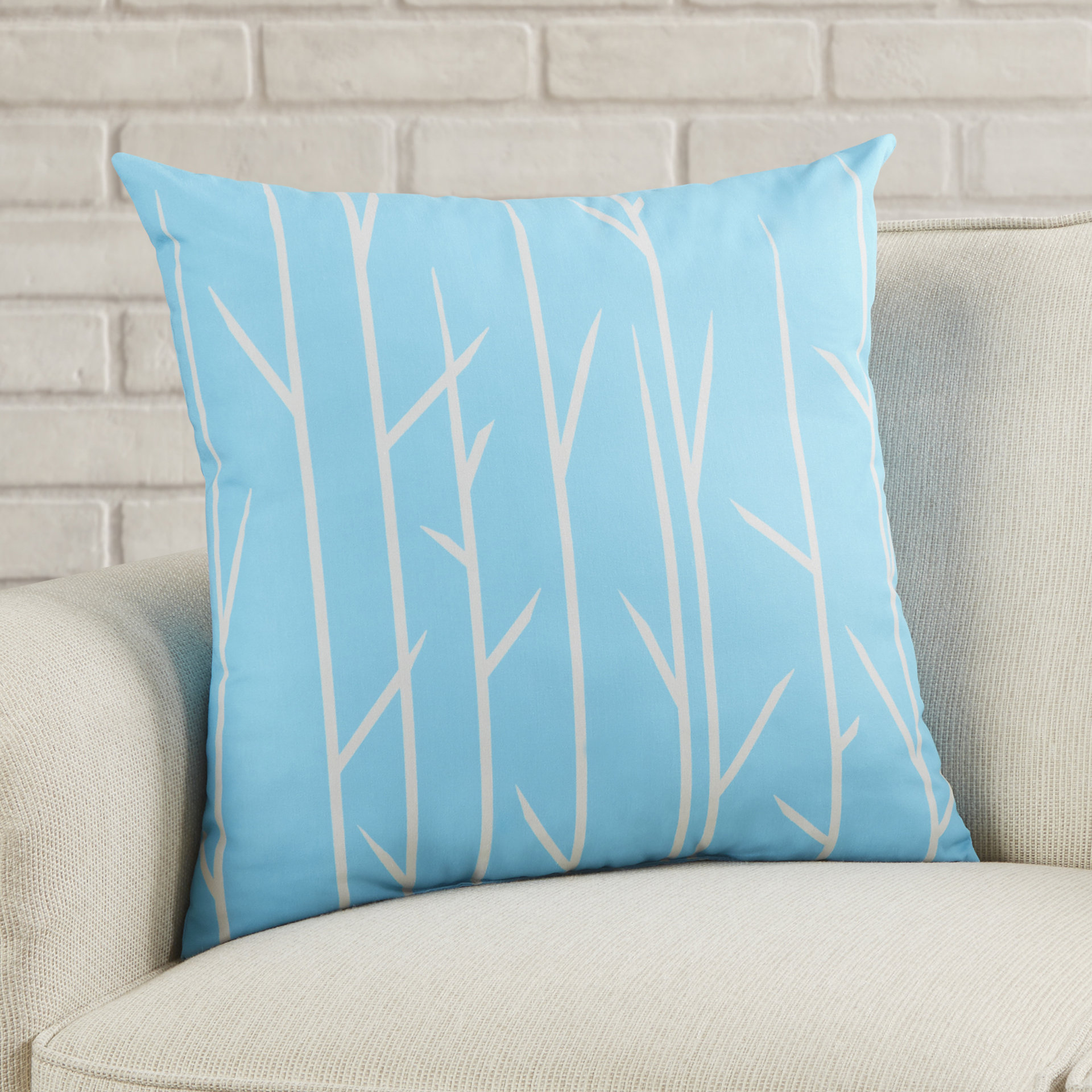 Woven Polyester Throw Pillow Wayfair