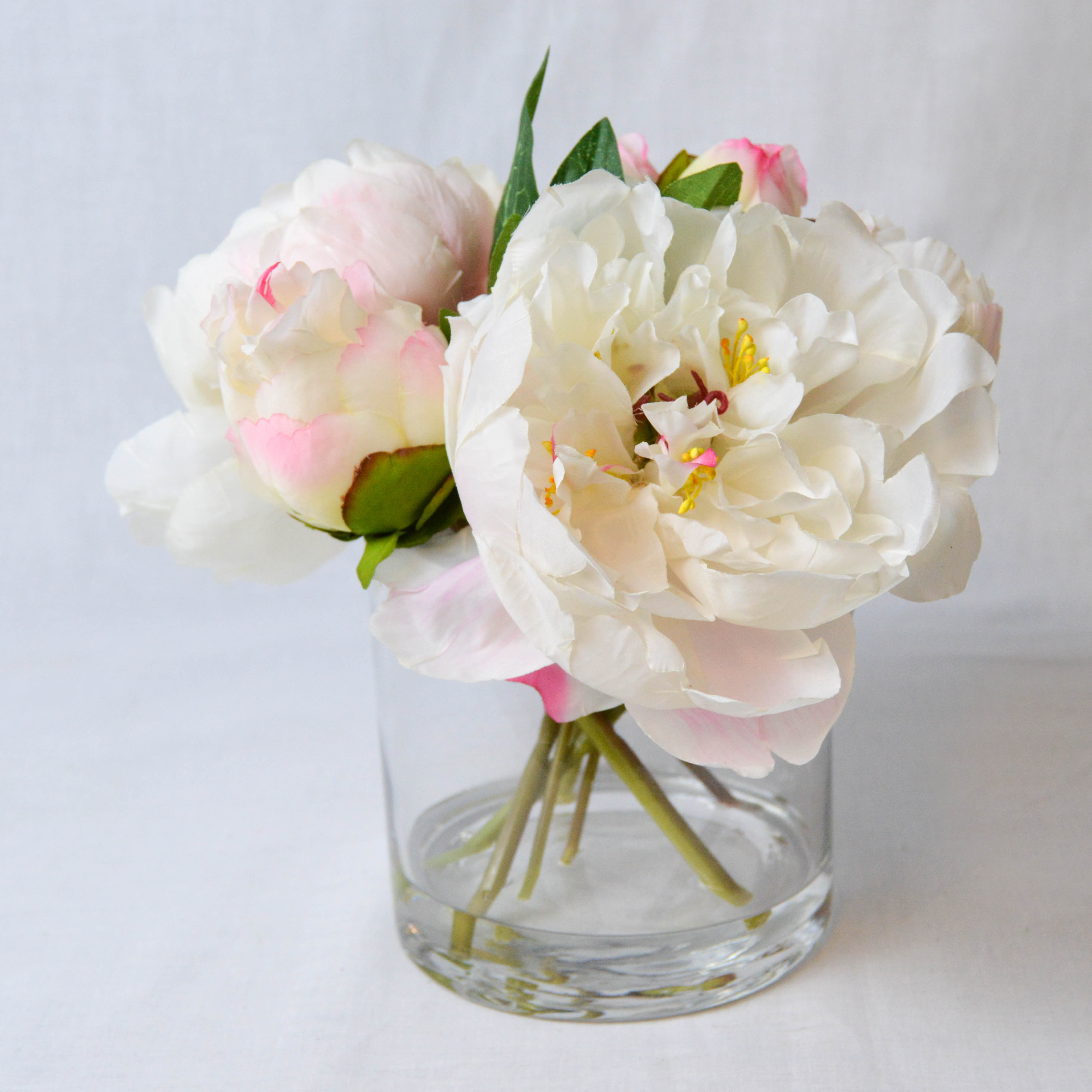 Fresh Cut Faux Peony Wayfair