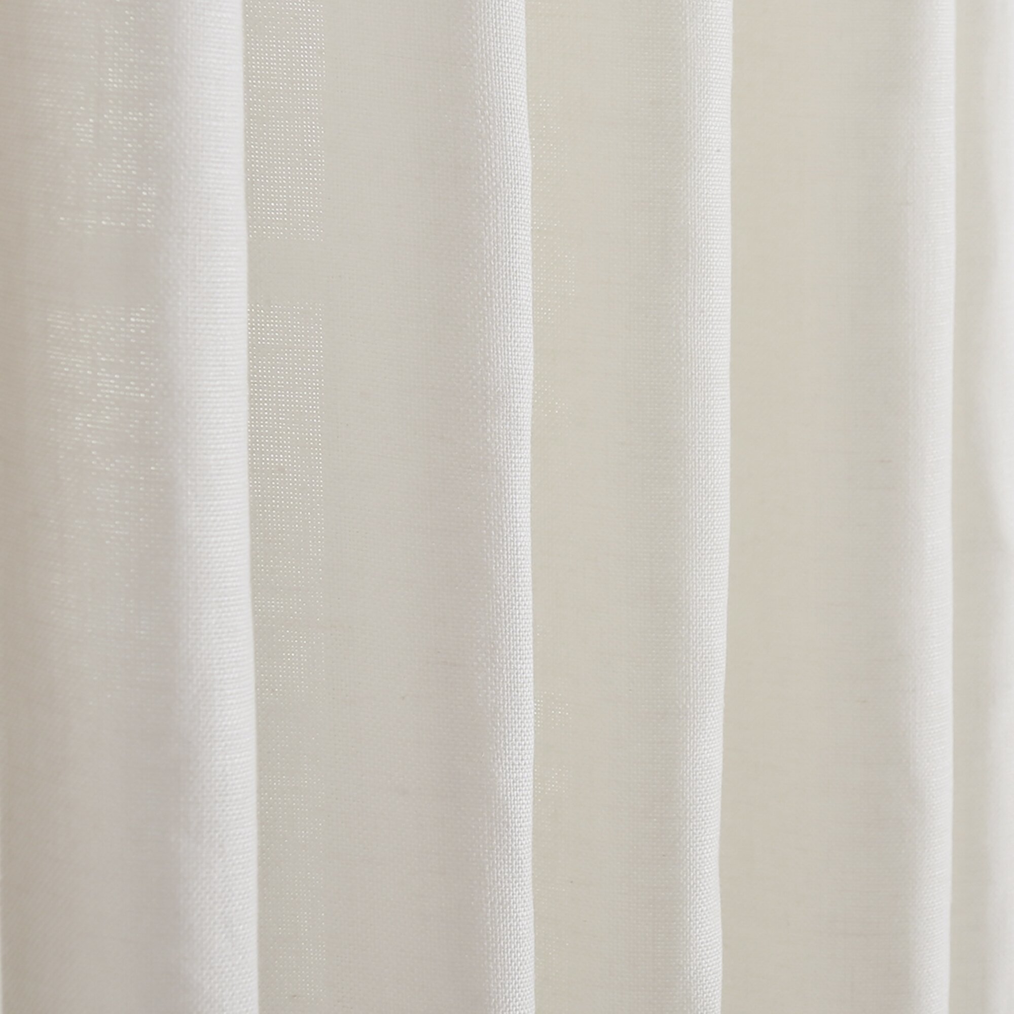 Best Home Fashion, Inc. Natalie Natural Linen Curtain Panels & Reviews ...