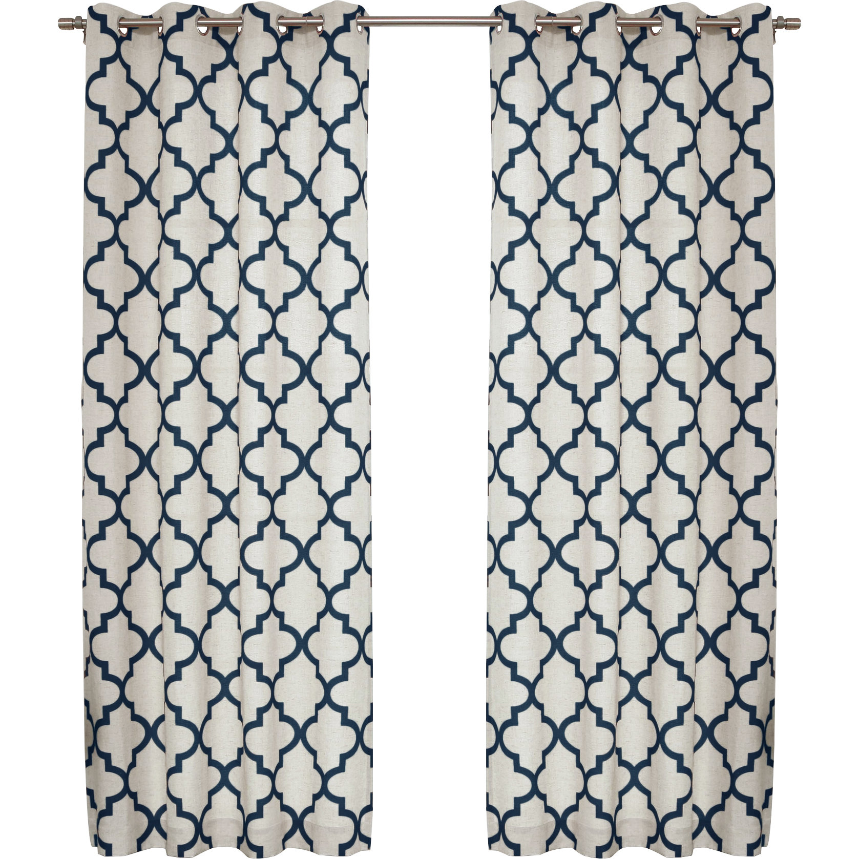 Quatrefoil Grommet Curtain Panel Joss & Main