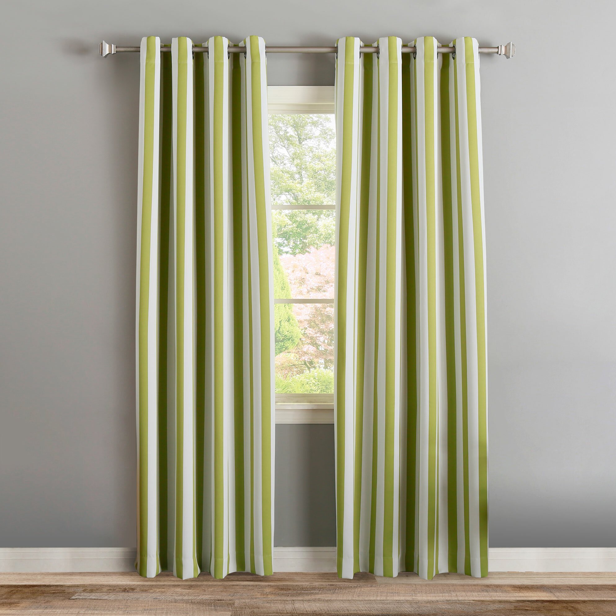 Best Home Fashion, Inc. Natasha Awning Room Darkening Curtain Panels ...