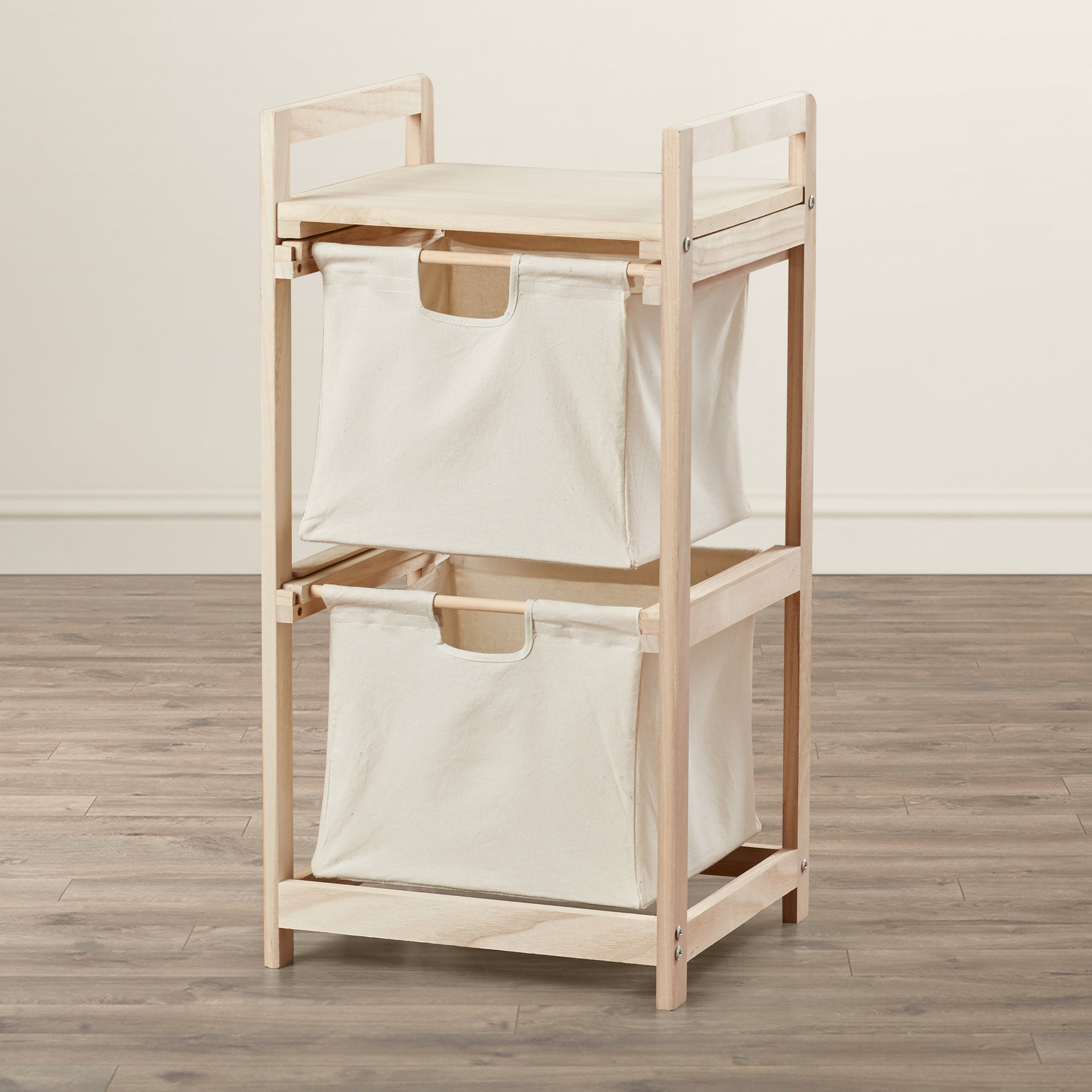 2 Drawer Hamper & Storage Unit Wayfair