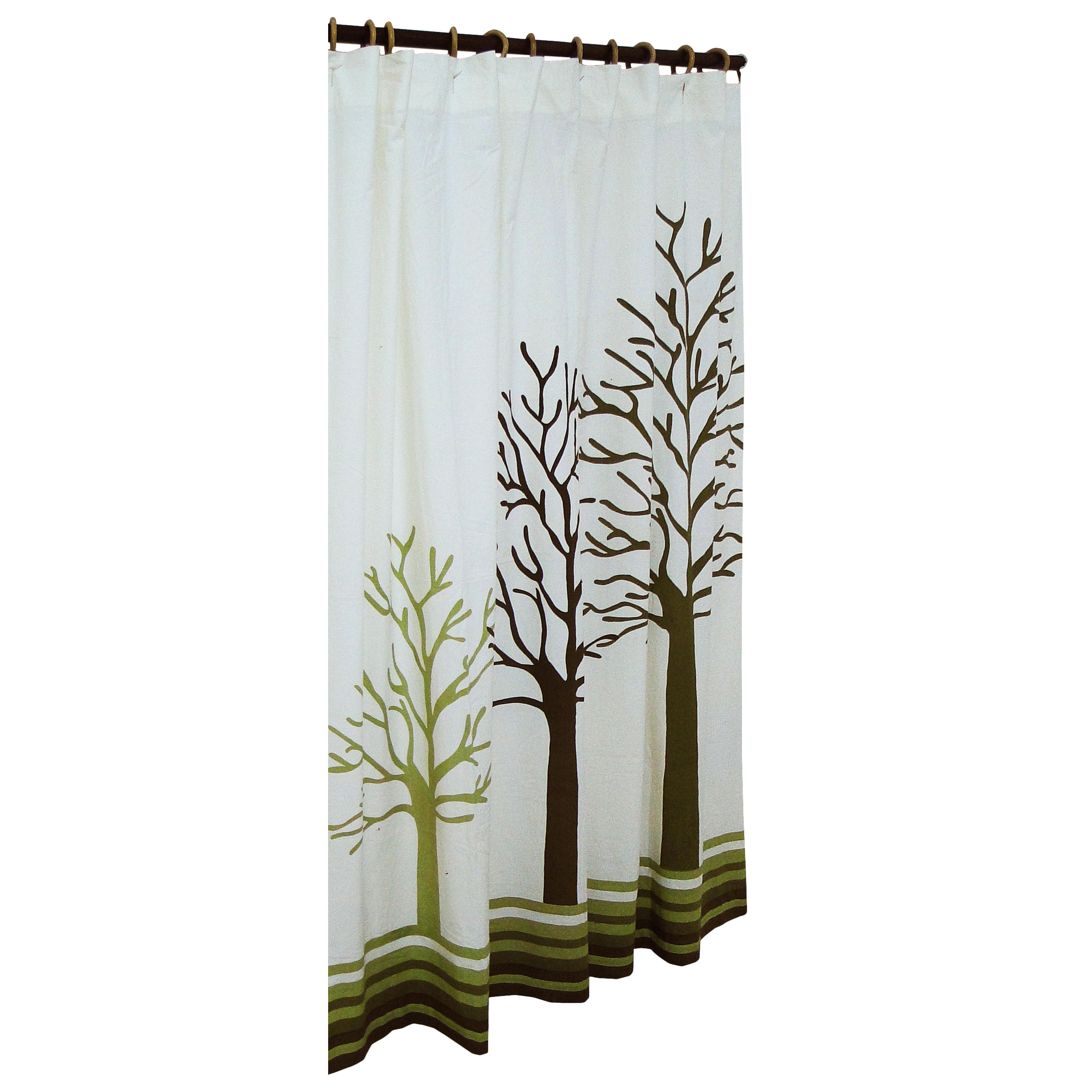 Red Barrel Studio Abita Cotton Shower Curtain & Reviews Wayfair