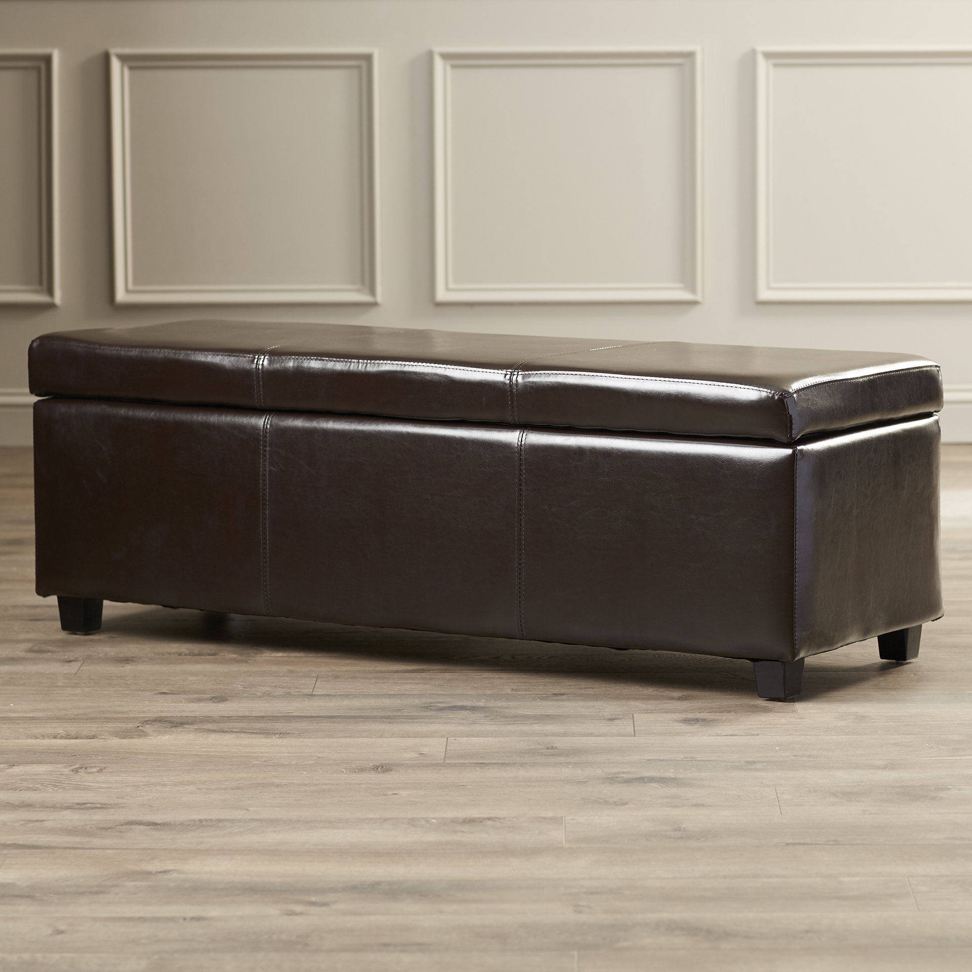 Darby Home Co Malta Large Rectangular Storage Ottoman & Reviews Wayfair