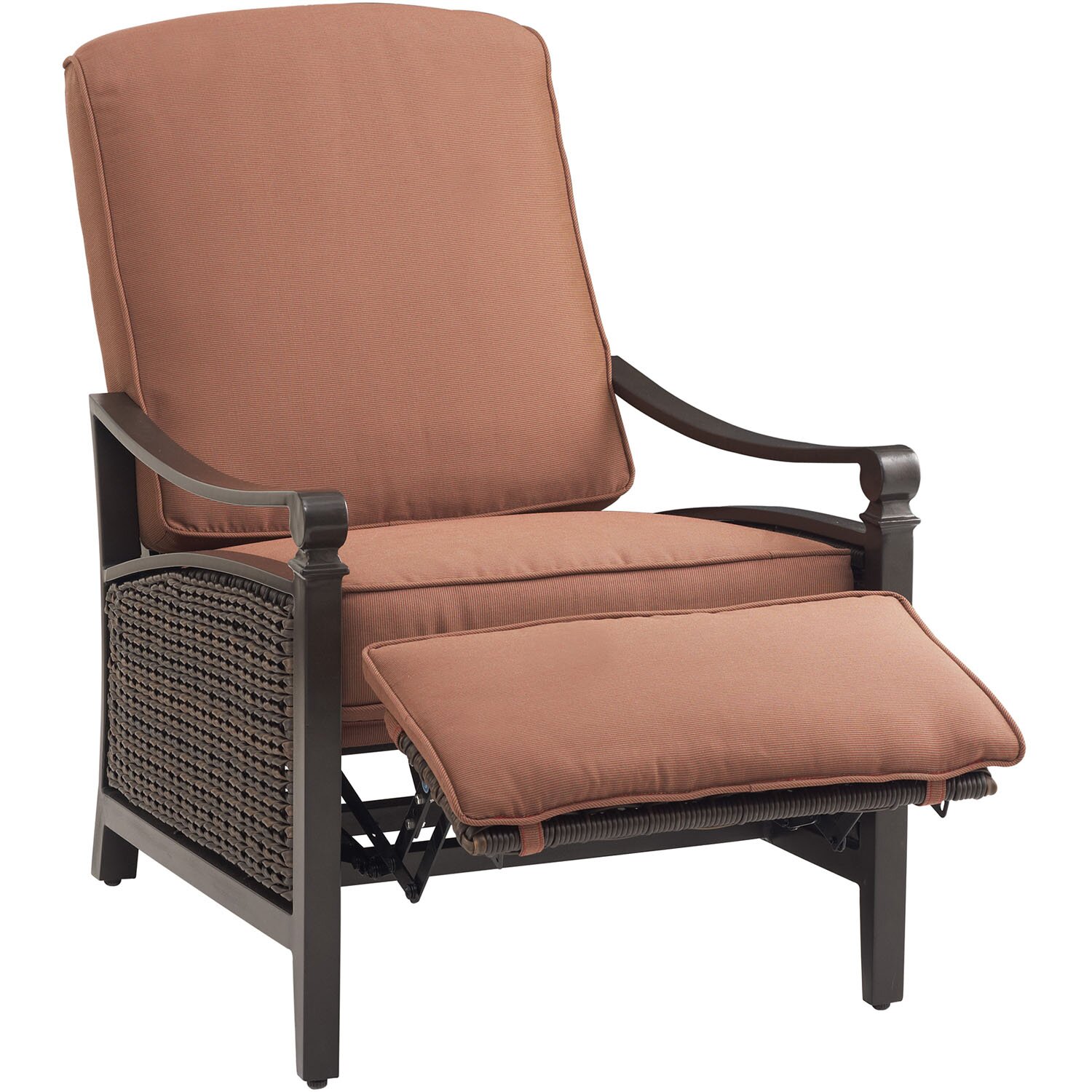Carson Luxury Outdoor Recliner Chair with Cushion | Wayfair