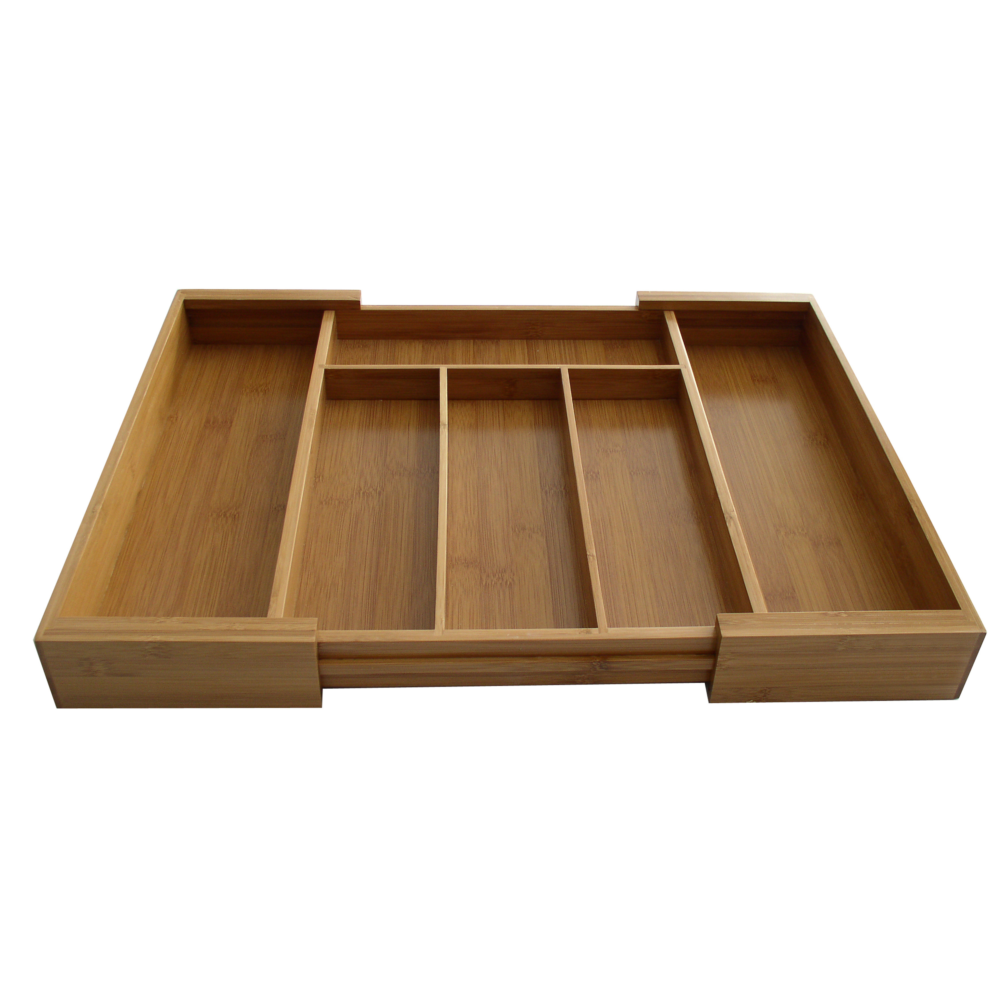Bamboo Expandable Drawer Organizer Wayfair