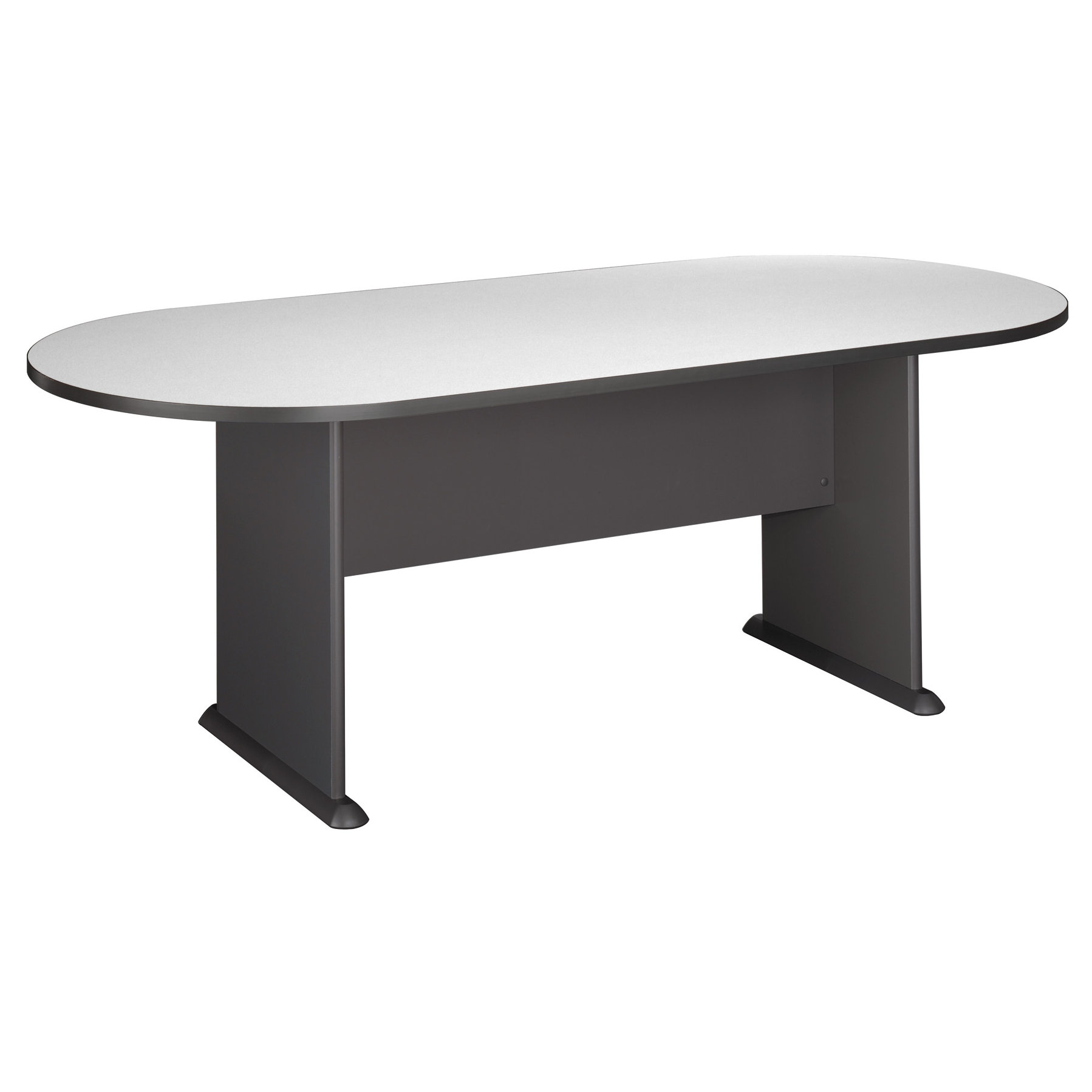 Bush Business Furniture Conference Tables 6.9' Oval Conference Table