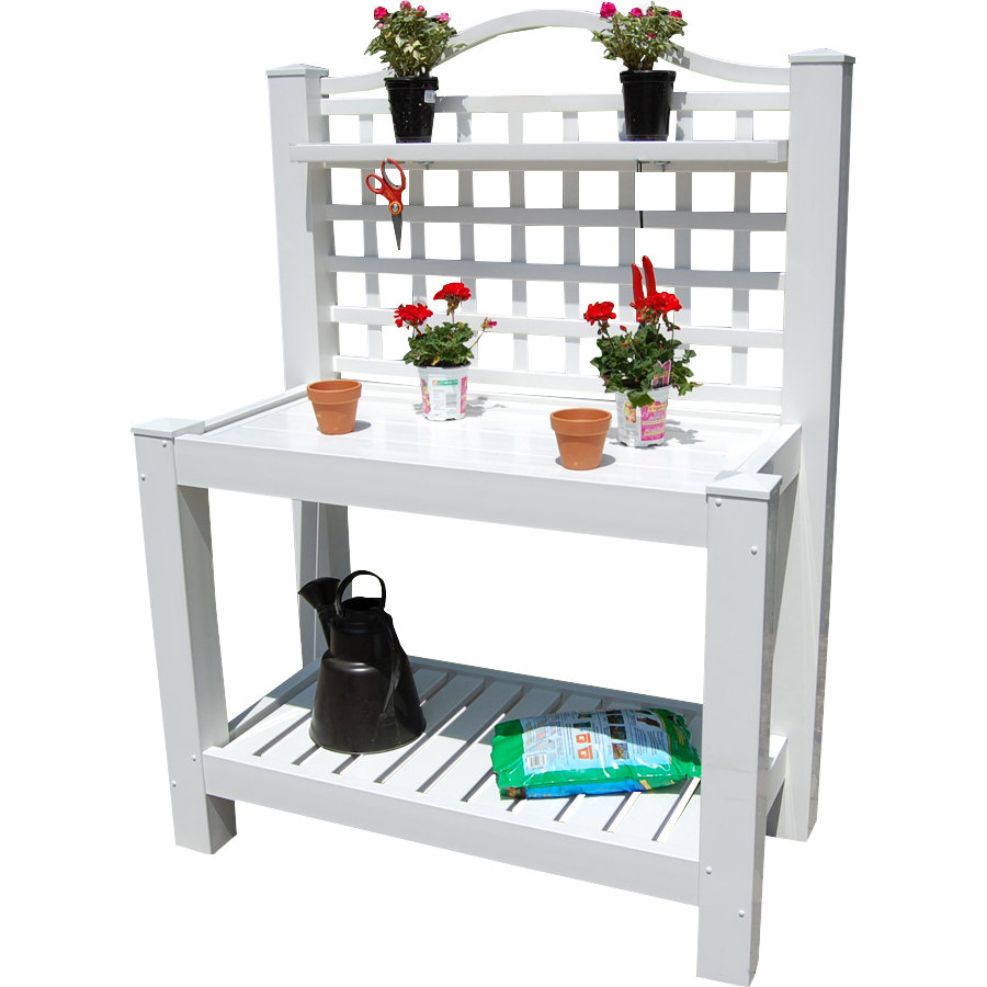 DuraTrel Inc. Berkshire Potting Bench & Reviews Wayfair