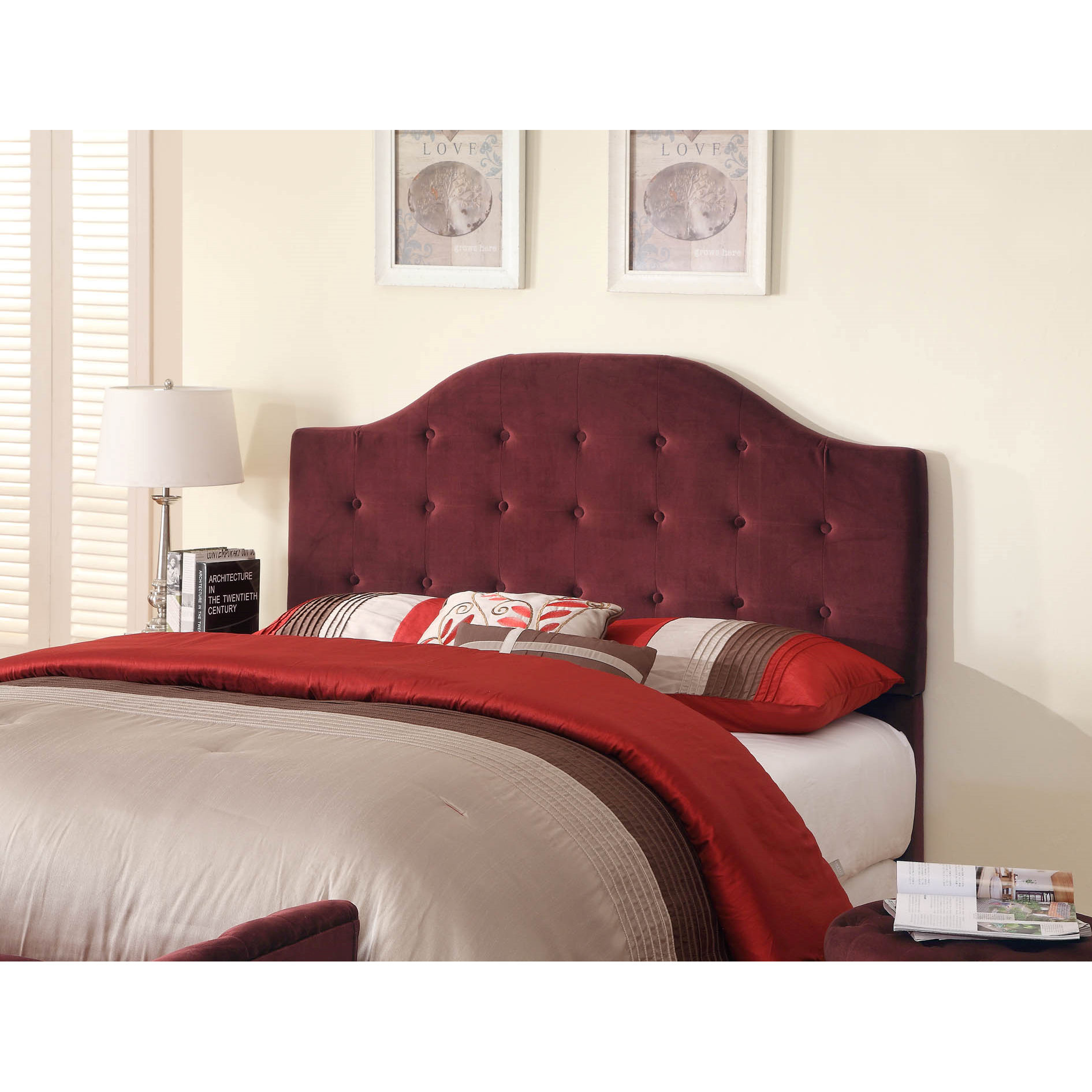 Kinfine Full / Queen Upholstered Headboard Wayfair