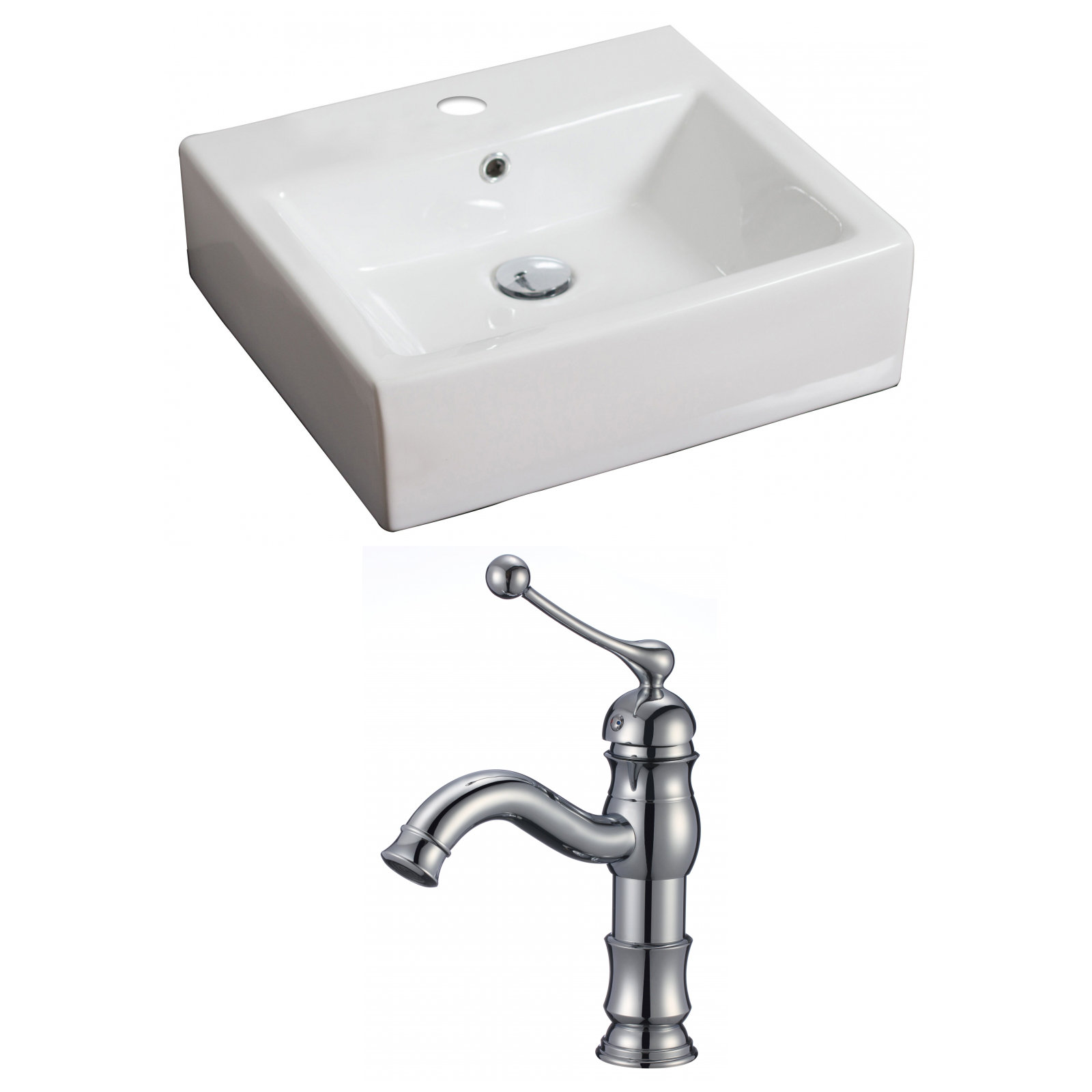 Rectangle Vessel Sink with Overflow Wayfair