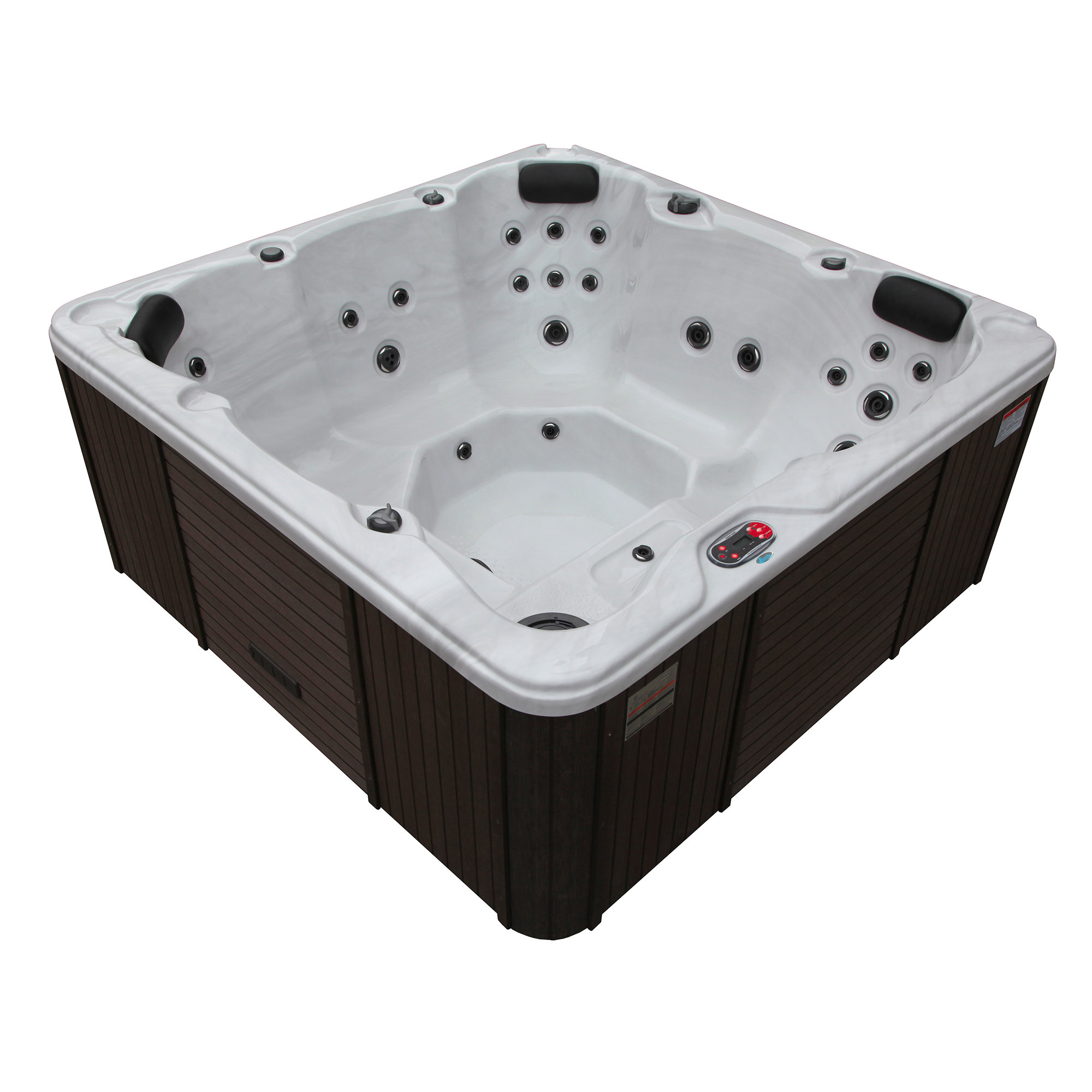 Hamilton 5Person 22Jet Plug & Play Hot Tub Wayfair