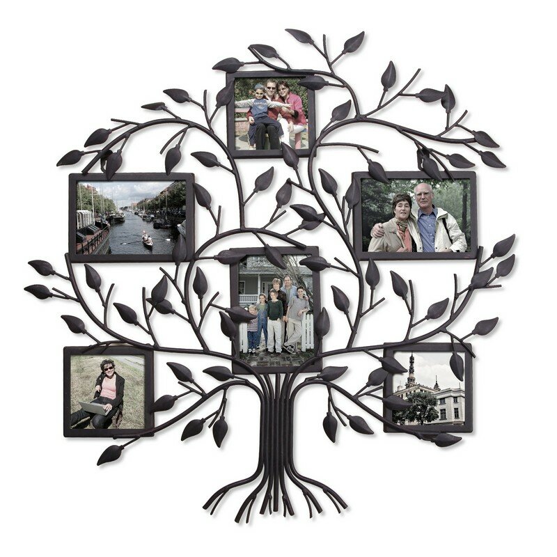 6 Opening Decorative Family Tree Wall Hanging Collage ...