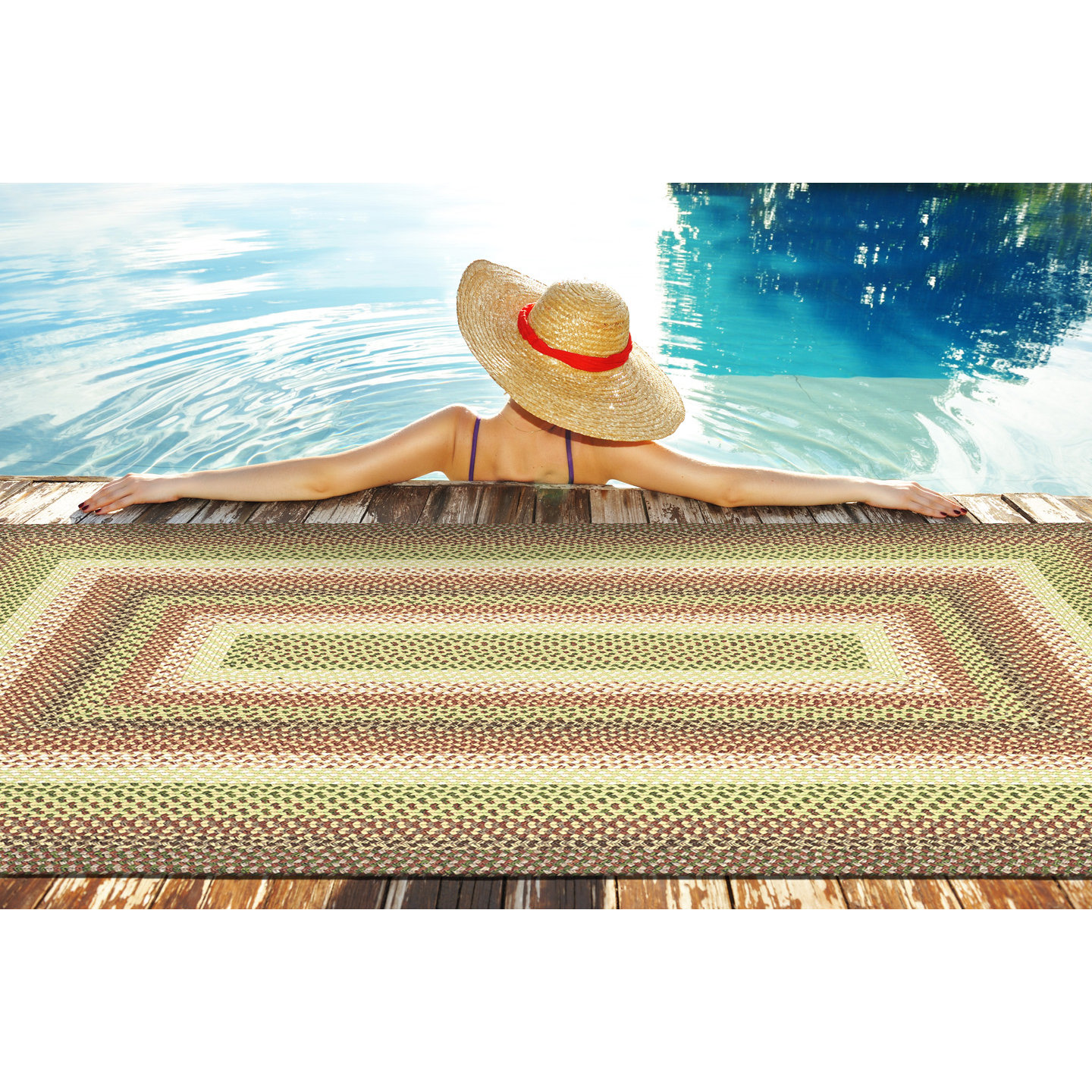 Kaleen Bimini Sage Indoor/Outdoor Area Rug & Reviews Wayfair