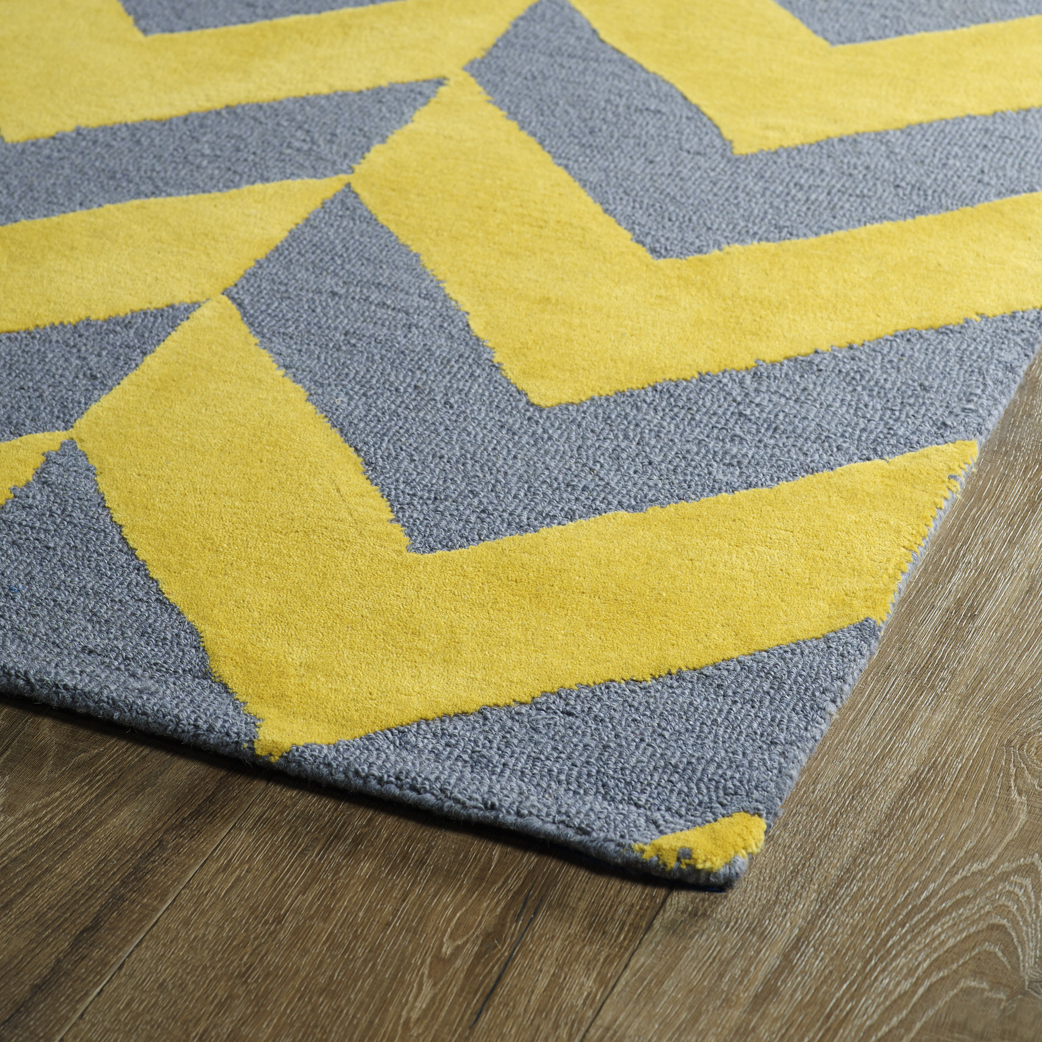Kaleen Trends Yellow/Grey Area Rug AllModern