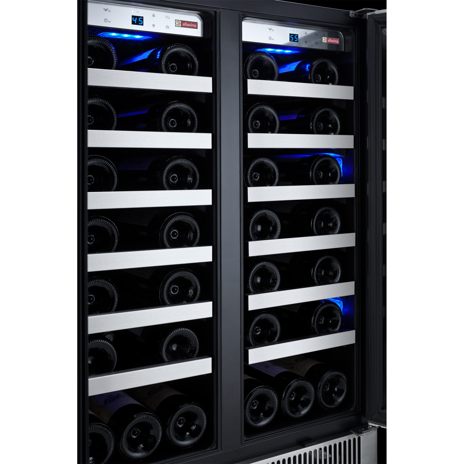 Allavino Reserva 42 Bottle Dual Zone Built In Wine Refrigerator
