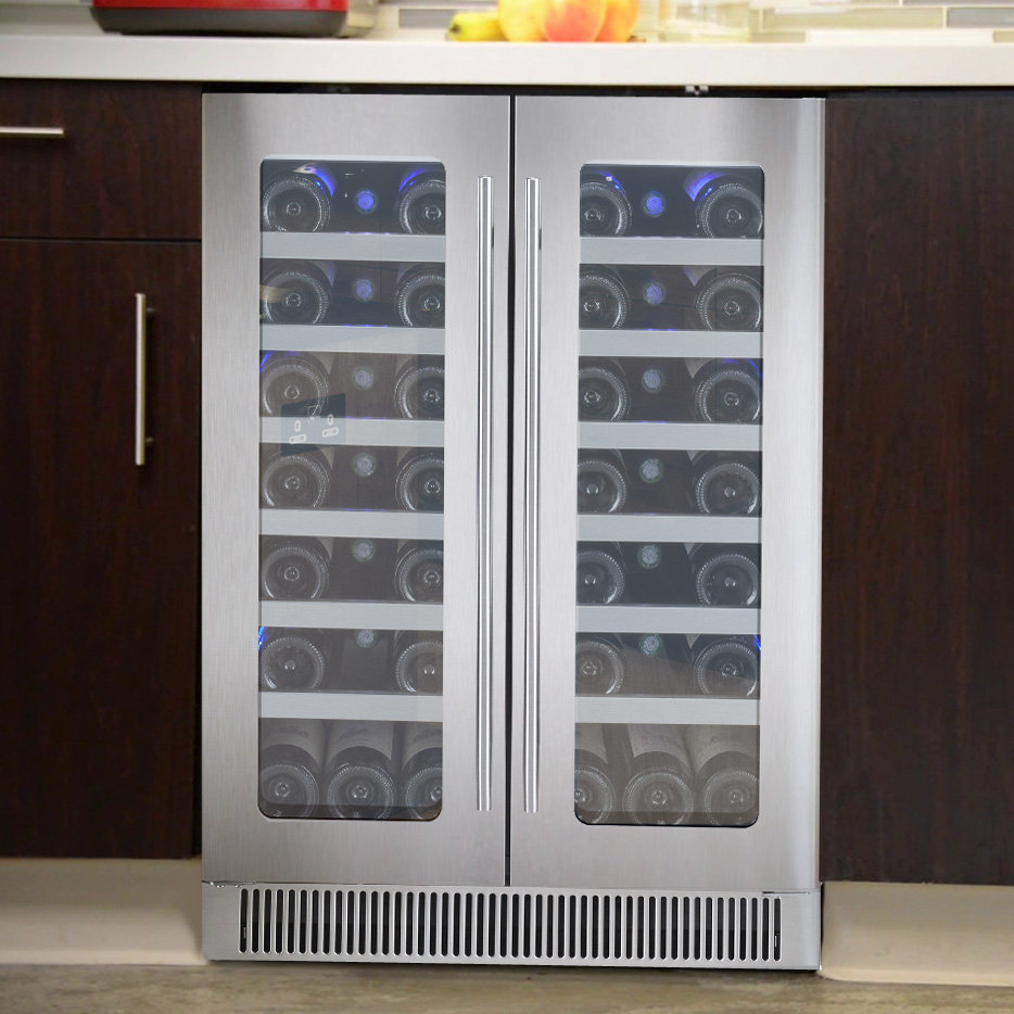 Allavino Reserva 42 Bottle Dual Zone Built In Wine Refrigerator